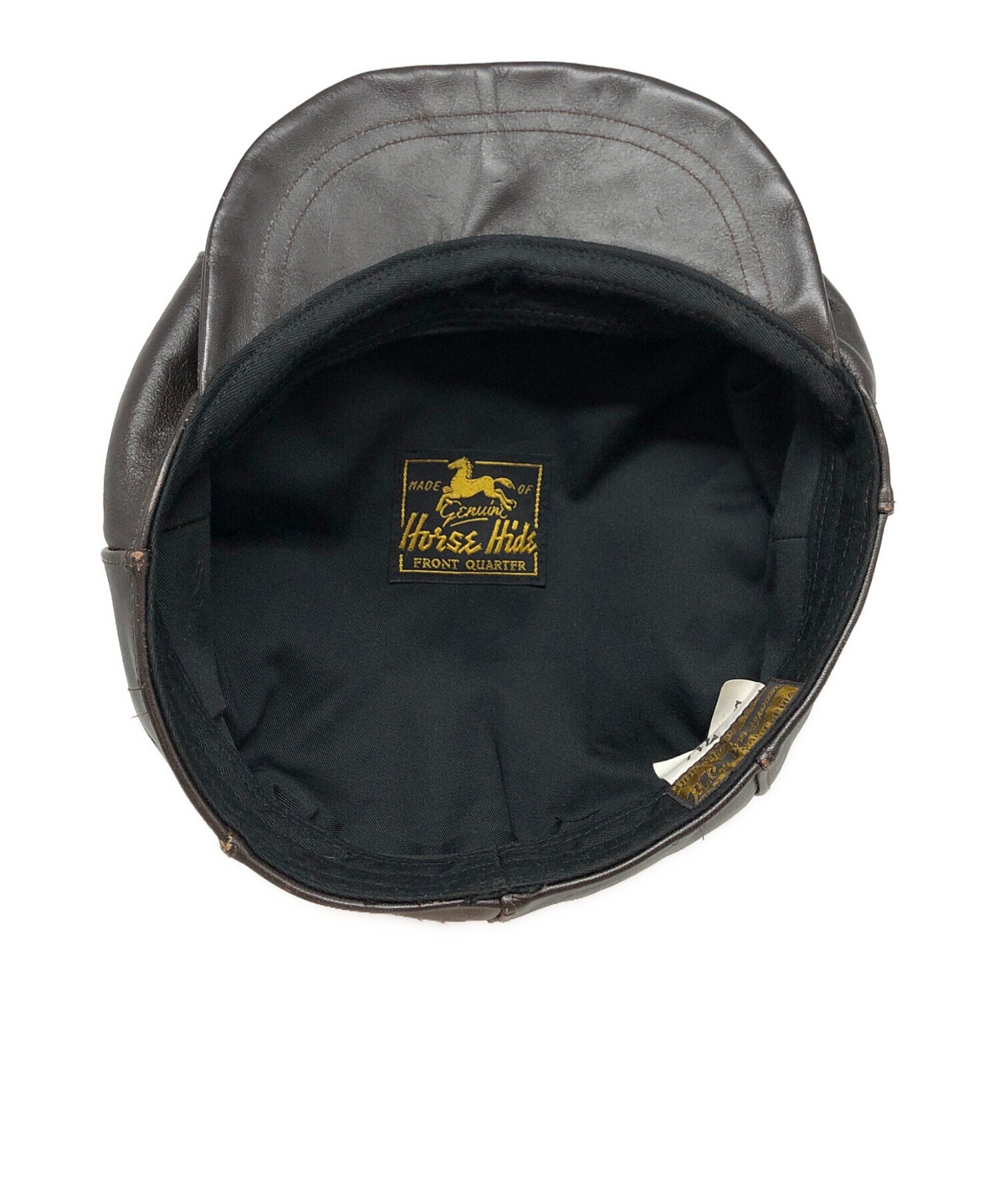 the real mccoys ホースハイド キャスケット 中古・古着通販】THE REAL McCOY'S (ザ・リアルマッコイズ) ホース
