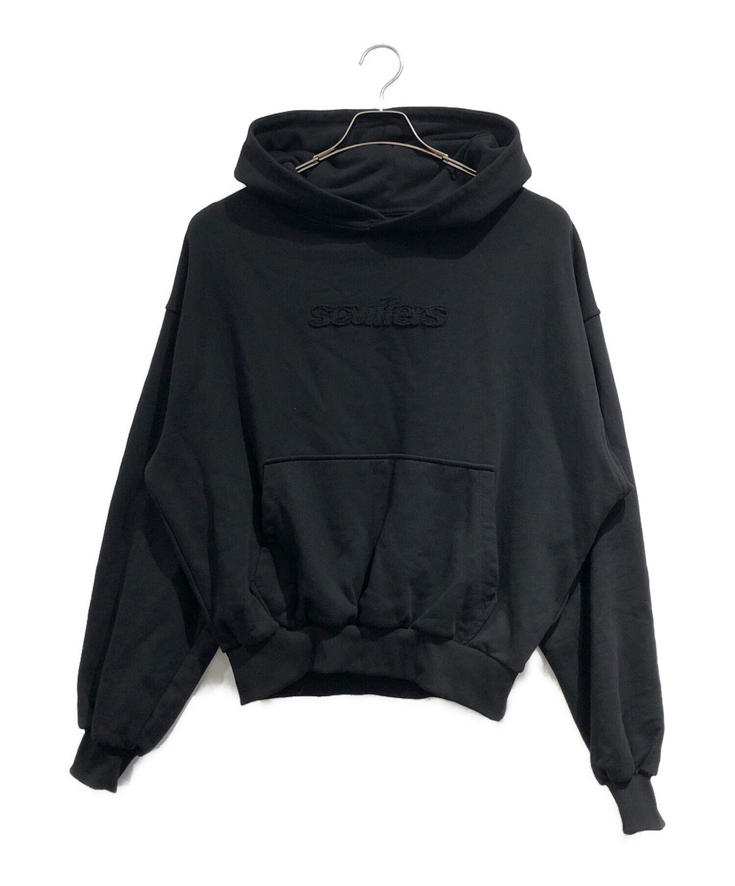 中古・古着通販】SCUFFERS (スカッファー) ロゴパーカー ブラック