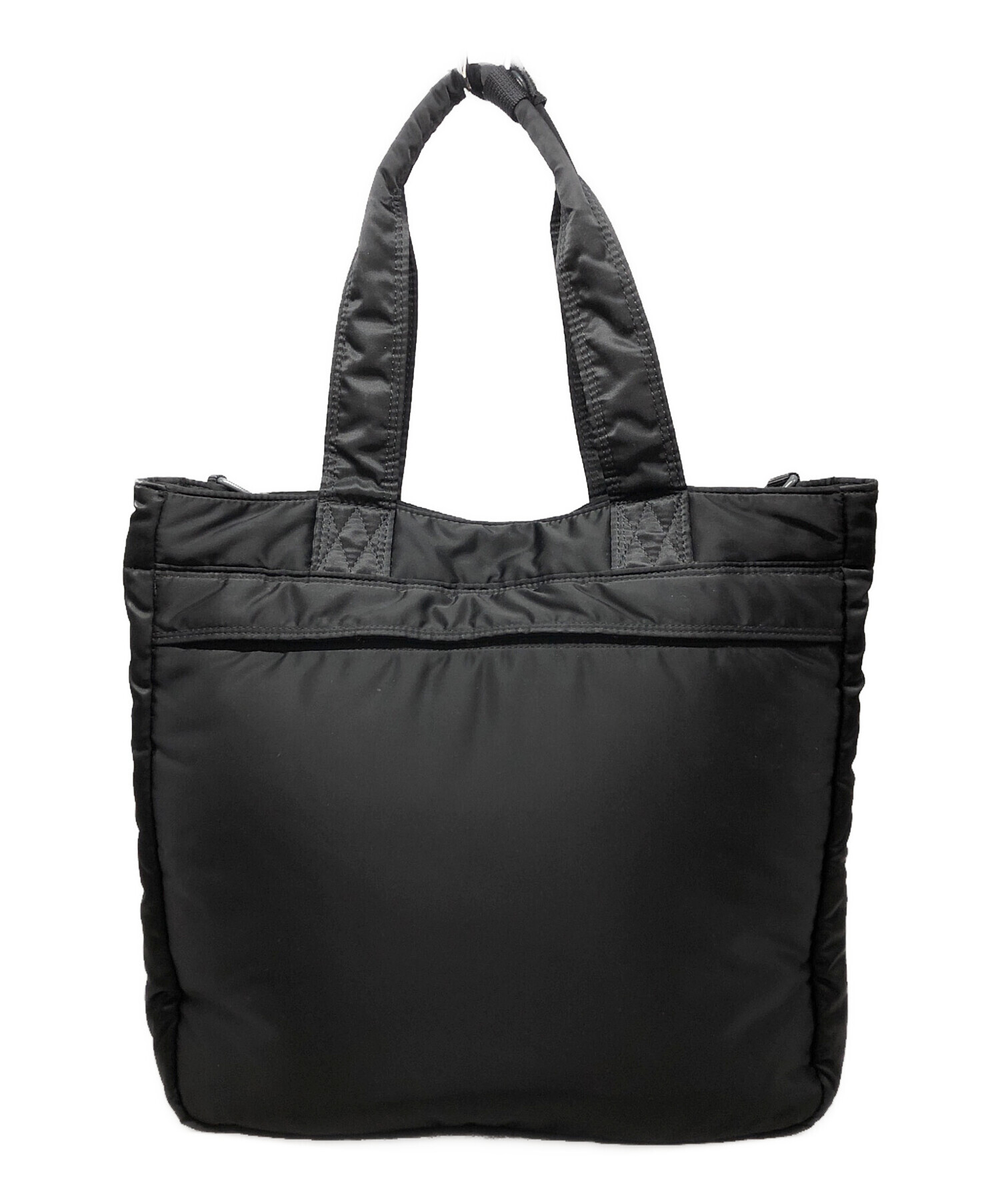 中古・古着通販】PORTER (ポーター) TANKER 2WAY TOTE BAG ブラック