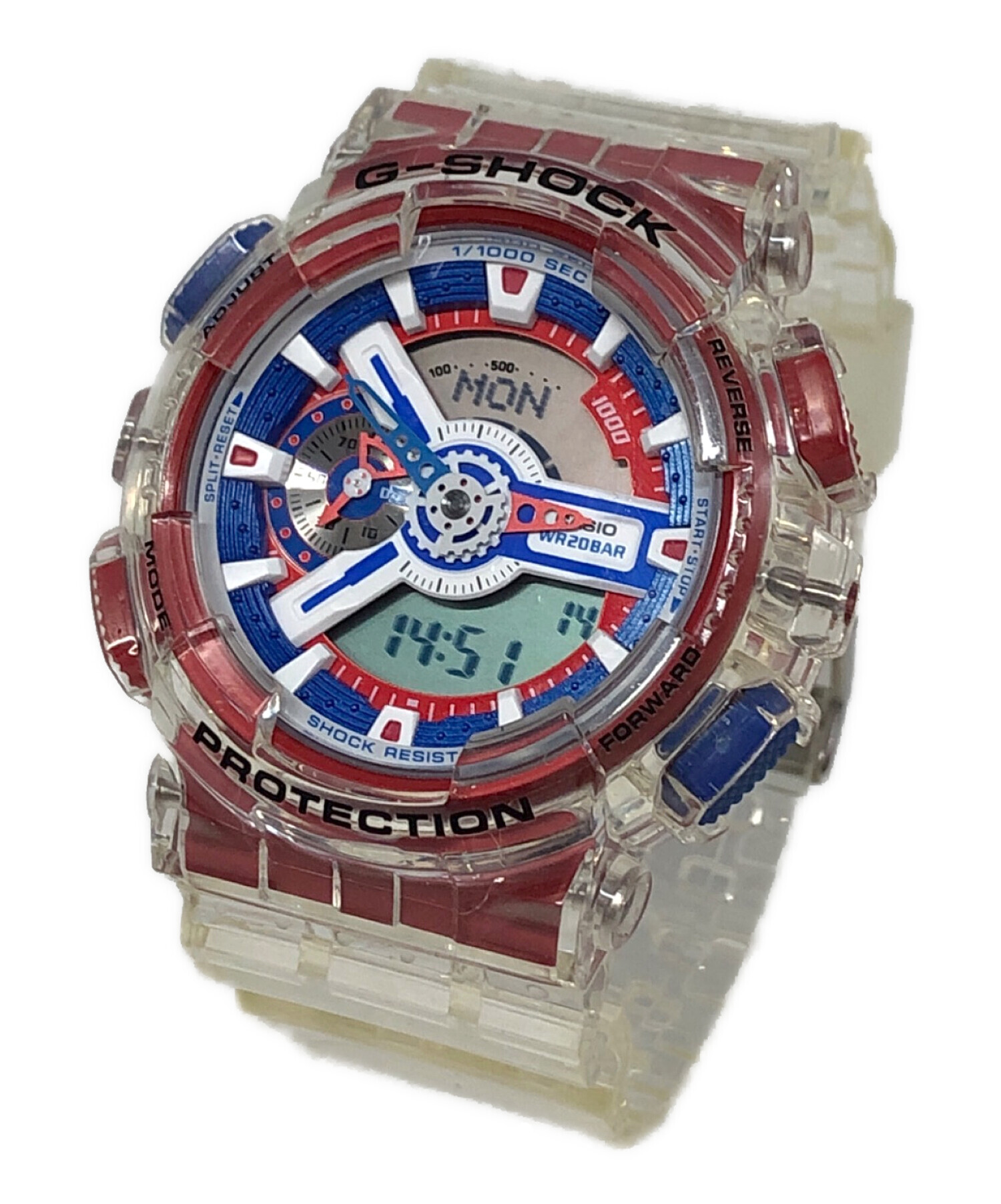 中古・古着通販】CASIO (カシオ) ホワイトトリコロールシリーズ