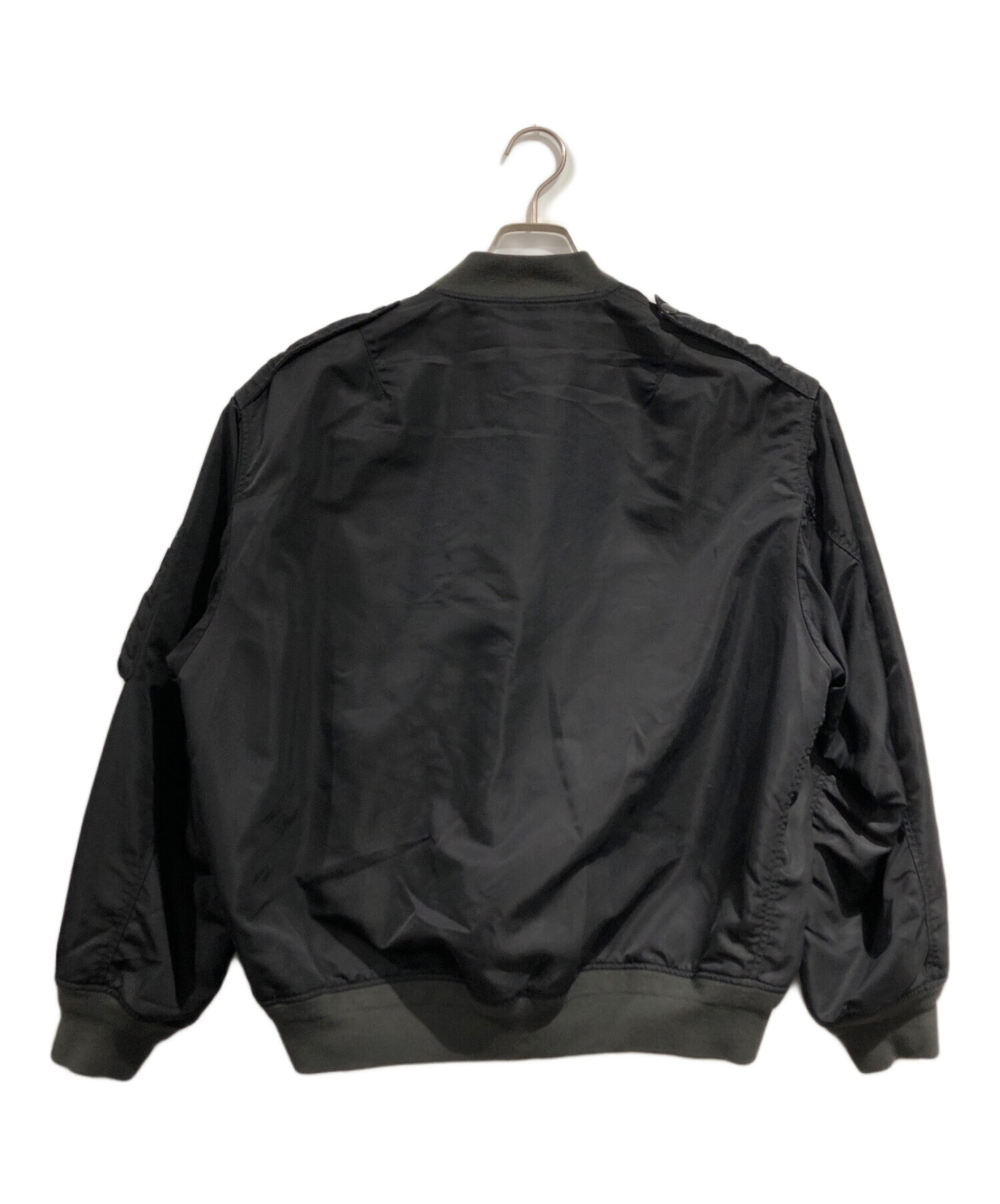 中古・古着通販】REMI RELIEF (レミレリーフ) MA-1ジャケット ブラック