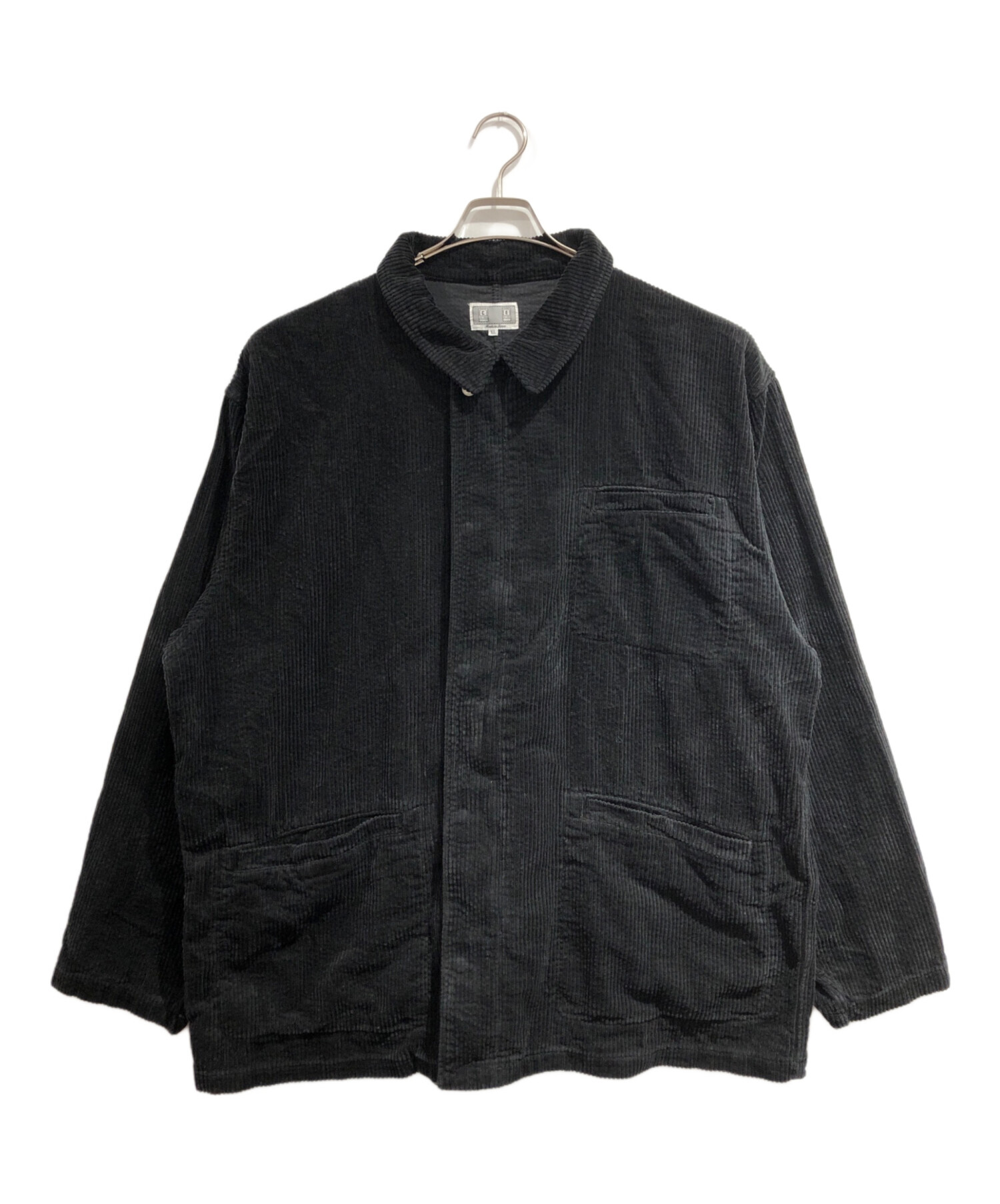 中古・古着通販】C.E (シーイー) 6W CORD ZIP JACKET ブラック サイズ