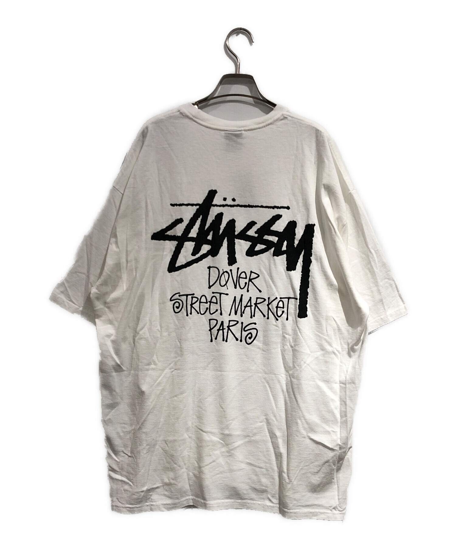 中古・古着通販】stussy (ステューシー) STOCK DSM PARIS TEE ホワイト