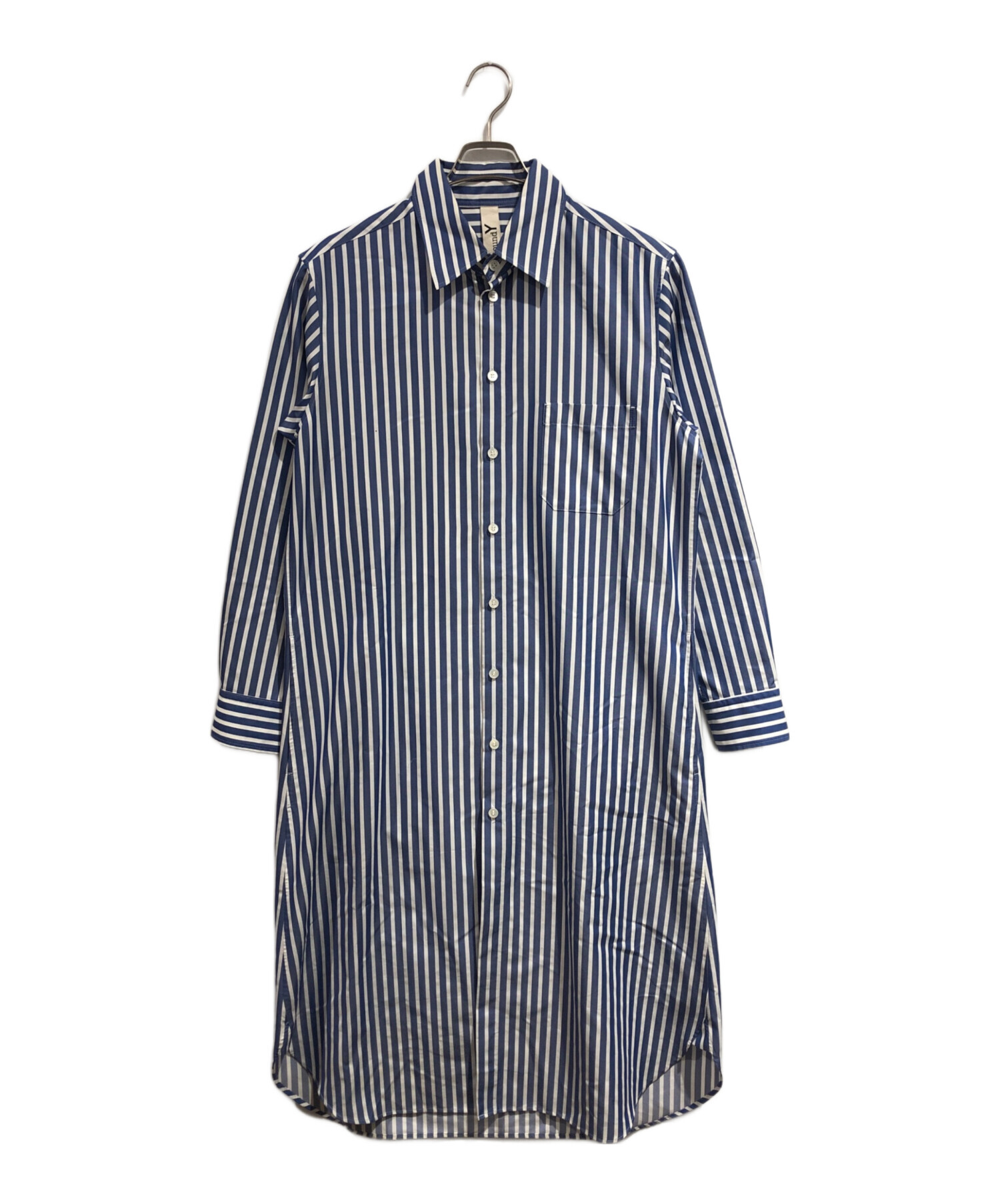 中古・古着通販】GROUND Y (グラウンドワイ) ロングドレスストライプ