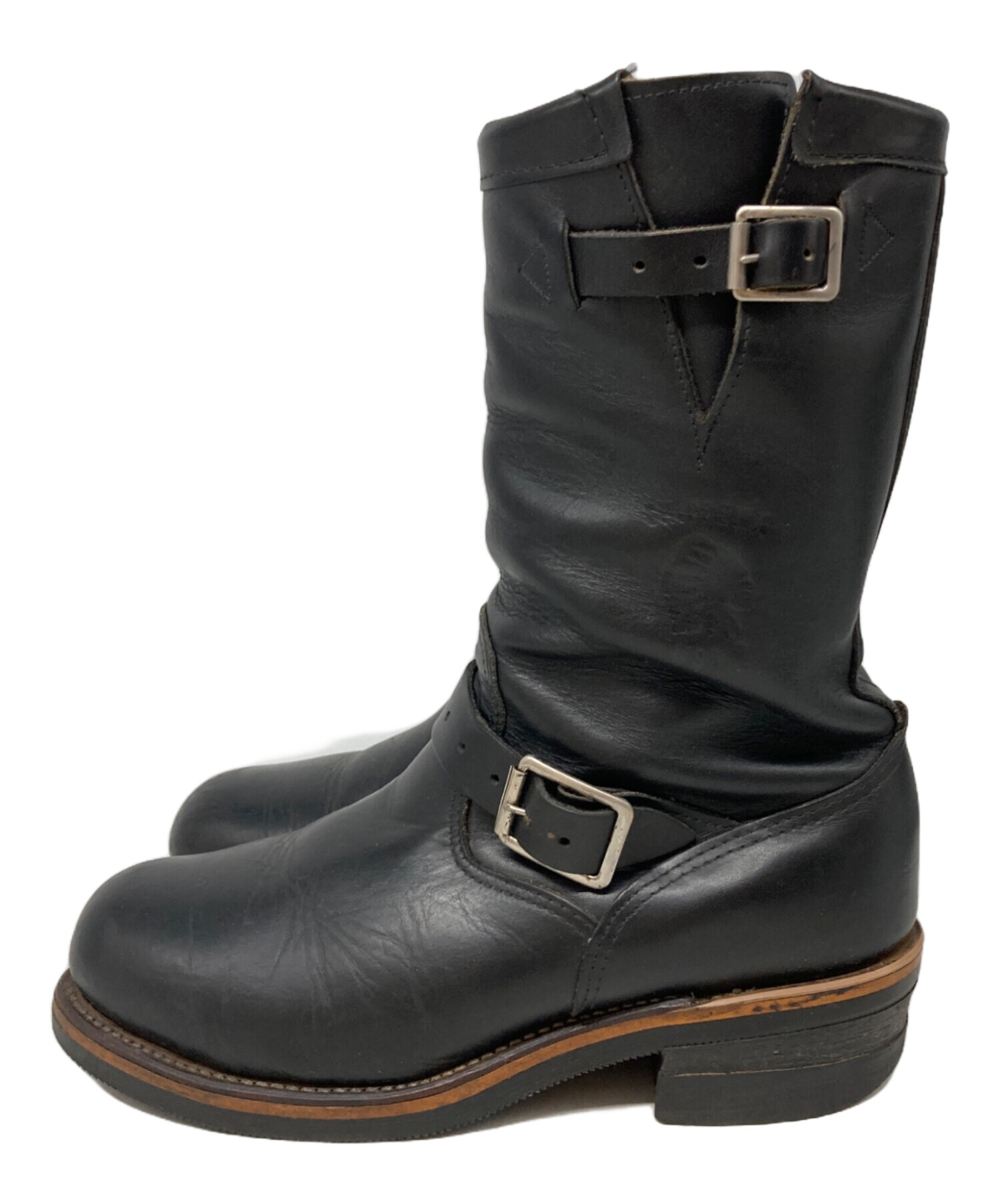 中古・古着通販】CHIPPEWA (チペワ) エンジニアブーツ ブラック サイズ