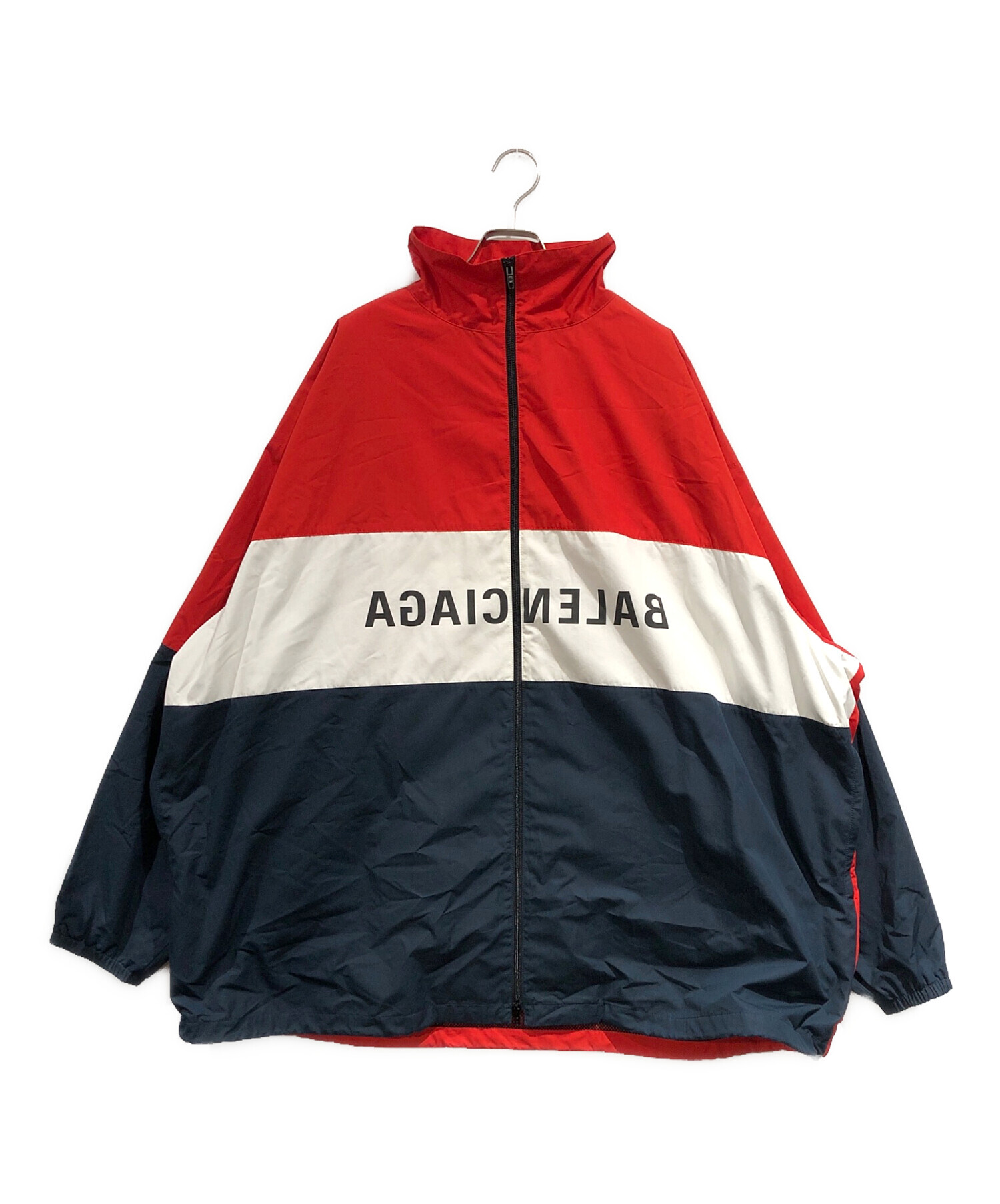 中古・古着通販】BALENCIAGA (バレンシアガ) 反転ロゴプリントトラック