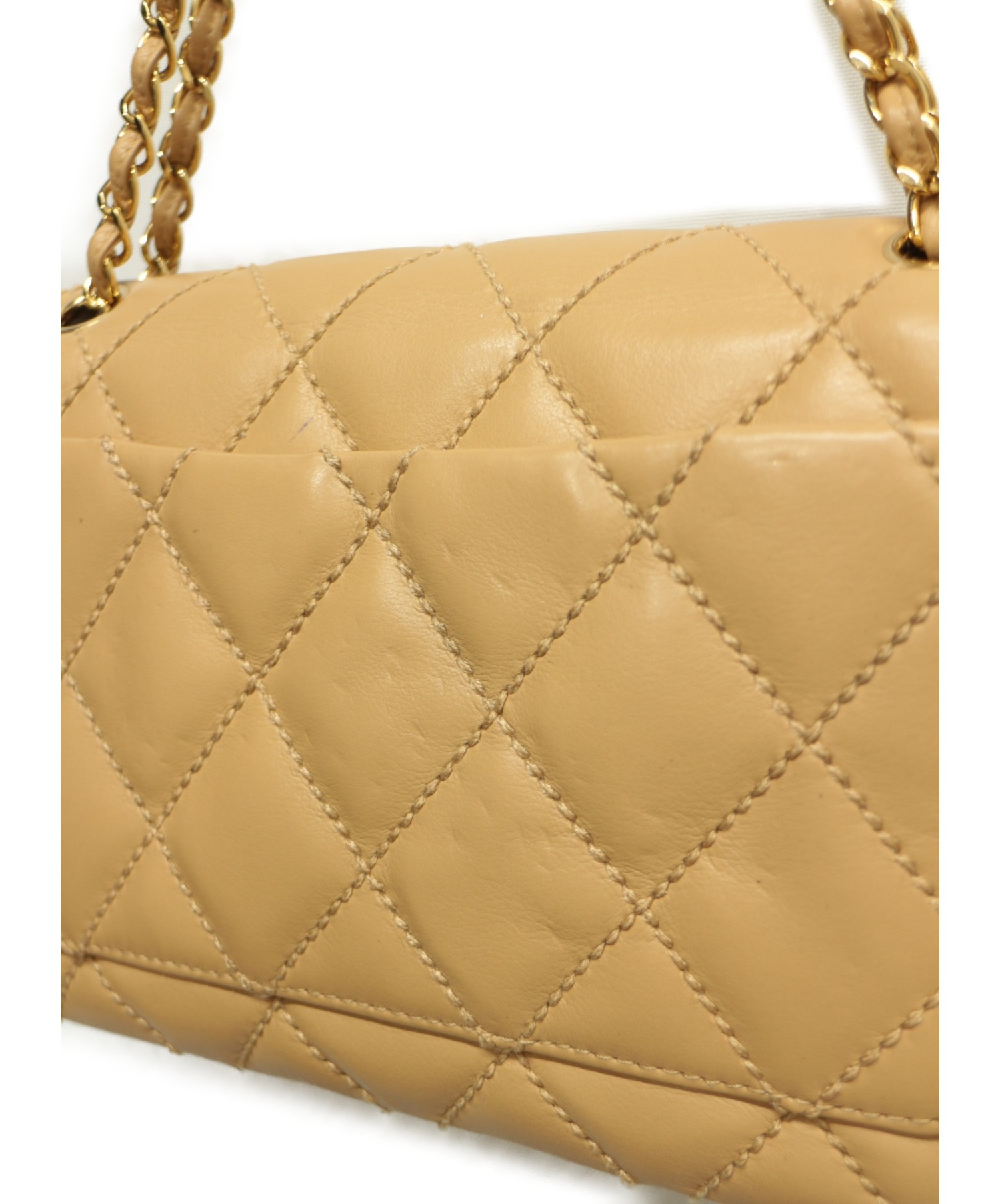 中古・古着通販】CHANEL (シャネル) ワイルドステッチWチェーン