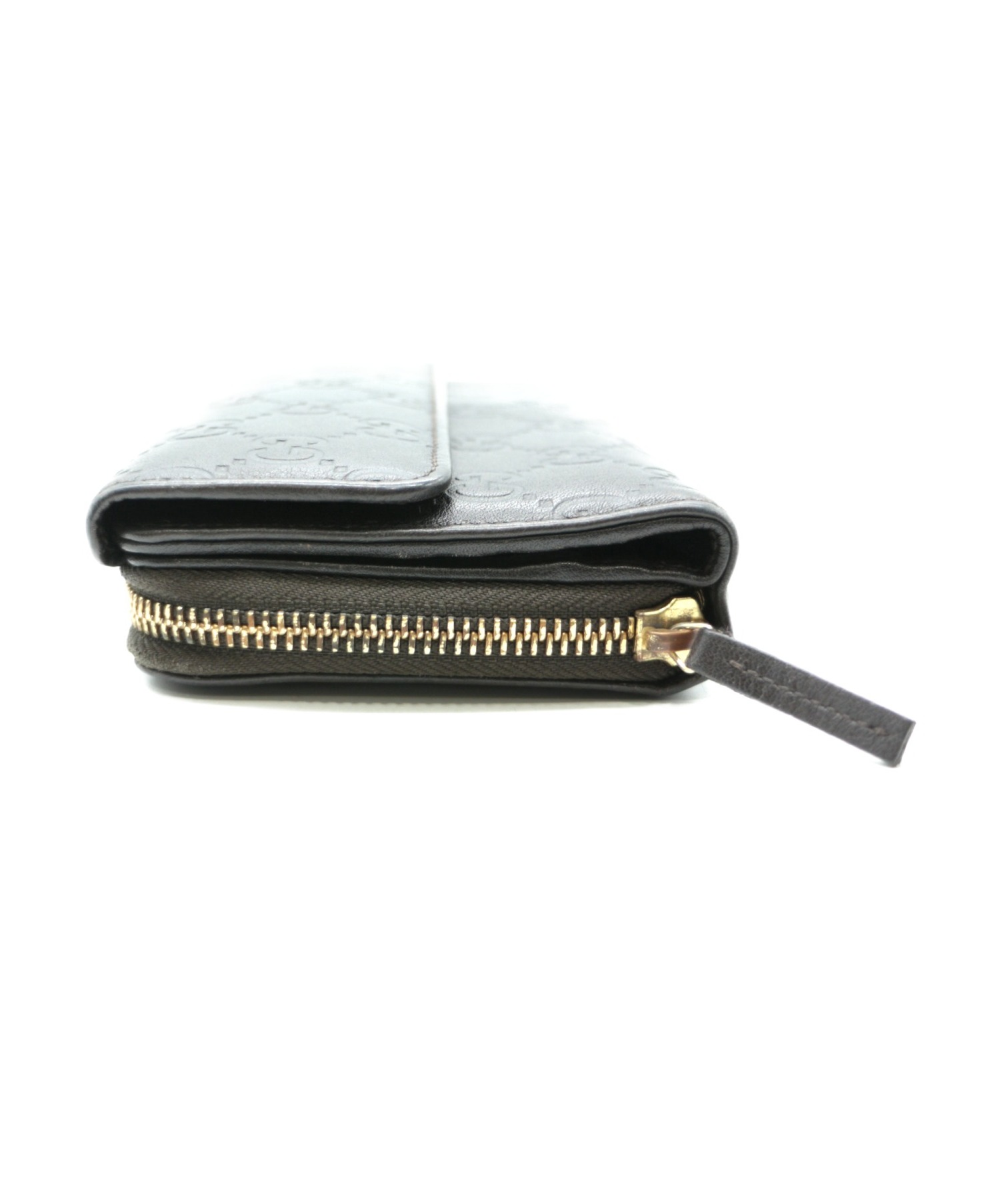 GUCCI GUCCI グッチシマ 長財布 ラウンドジップ 347112 525040 - GUCCI