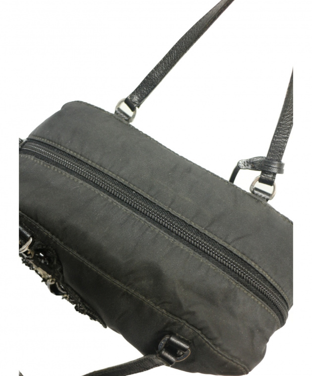 中古・古着通販】PRADA (プラダ) イブニングベアーハンドバッグ 中古・古着通販】PRADA (プラダ) イブニングベアーハンドバッグ