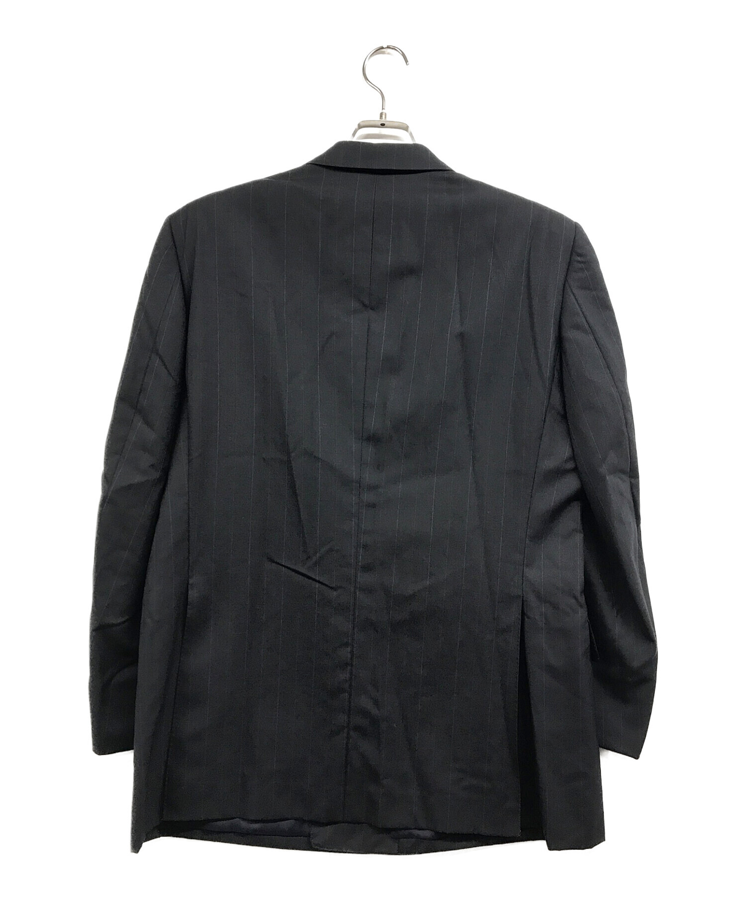 Burberrys' WOOL&MOHAIR バーバリー ダブルスーツ ブラック Wool