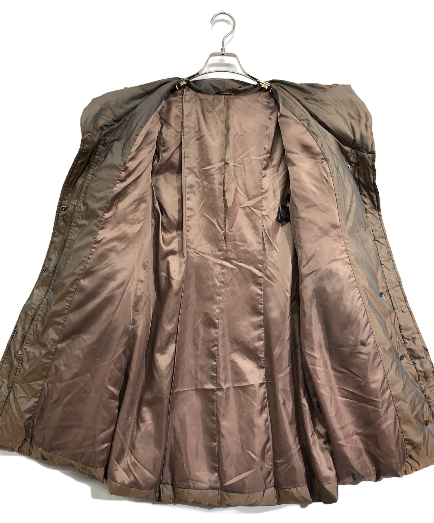 中古・古着通販】ANAYI (アナイ) ダウンコート ベージュ サイズ