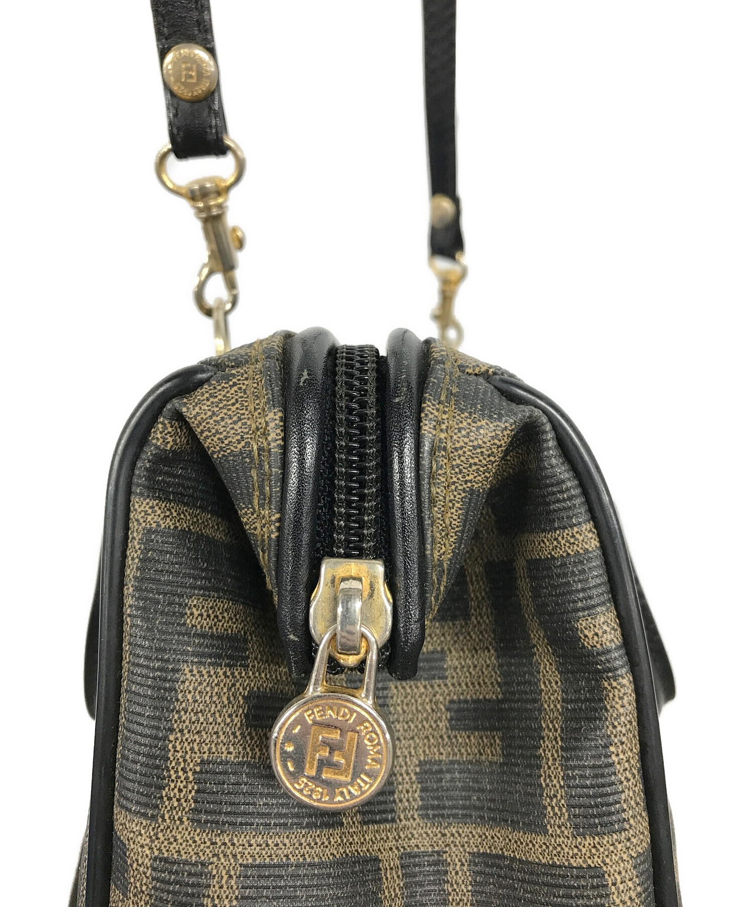 中古・古着通販】FENDI (フェンディ) ズッカ柄2wayミニボストン