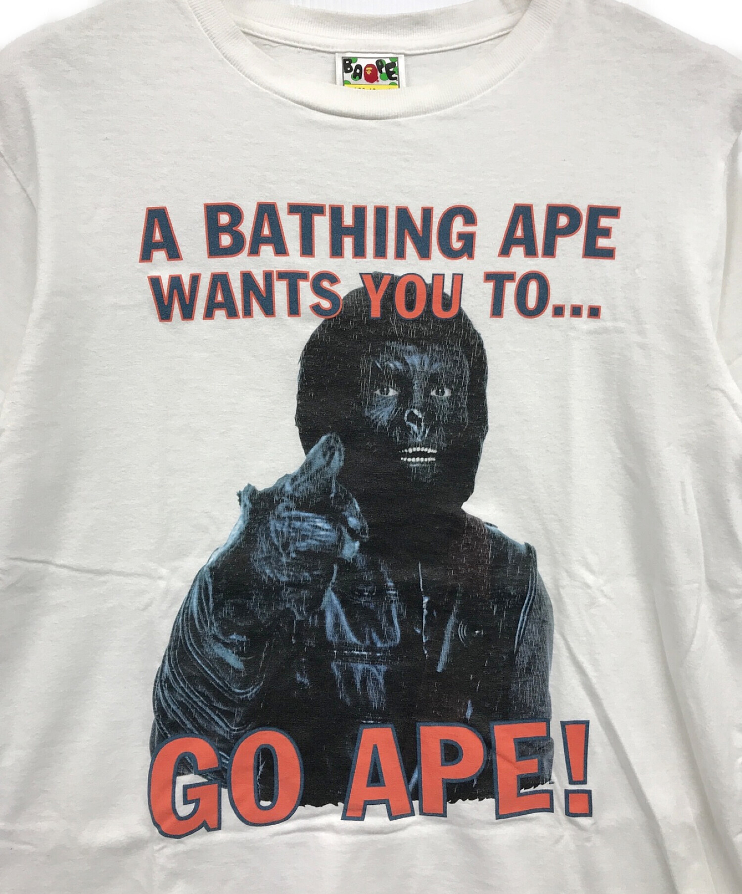 中古・古着通販】A BATHING APE (アベイシングエイプ) 復刻プリントT