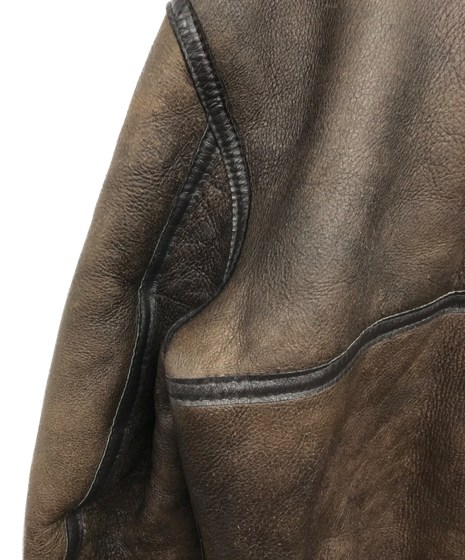 中古・古着通販】US SHEEPSKIN (USシープスキン) B-3ムートン