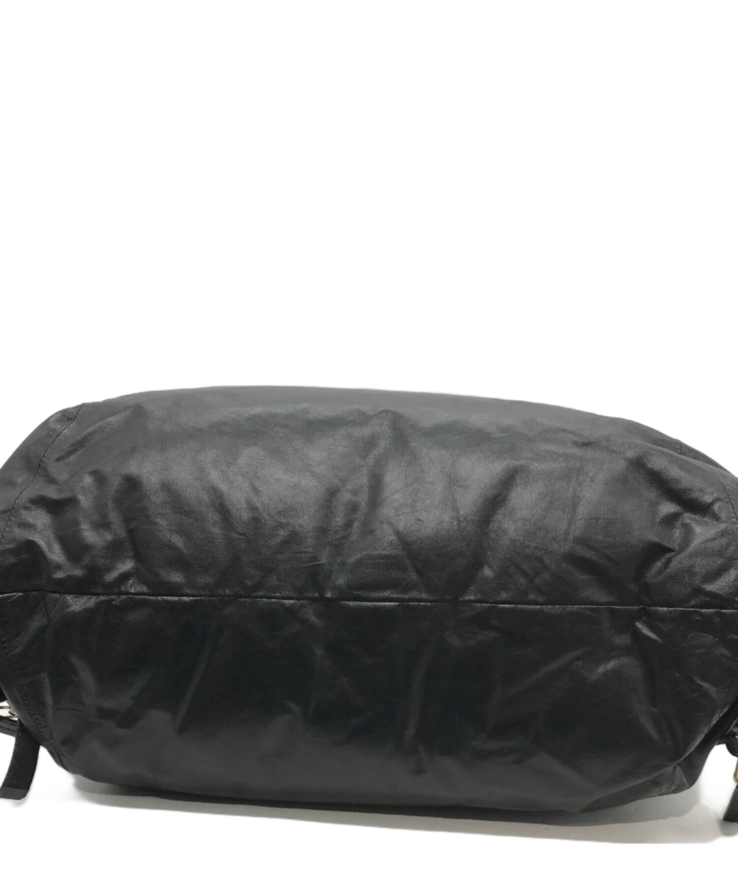 中古・古着通販】CELINE (セリーヌ) レザートートバッグ ブラック