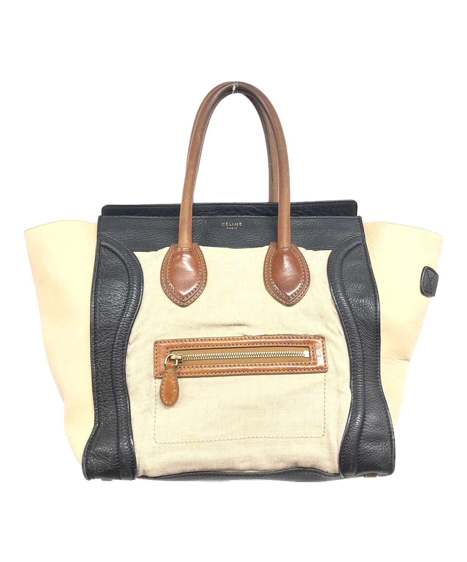 中古・古着通販】CELINE (セリーヌ) ラゲージミニショッパー 