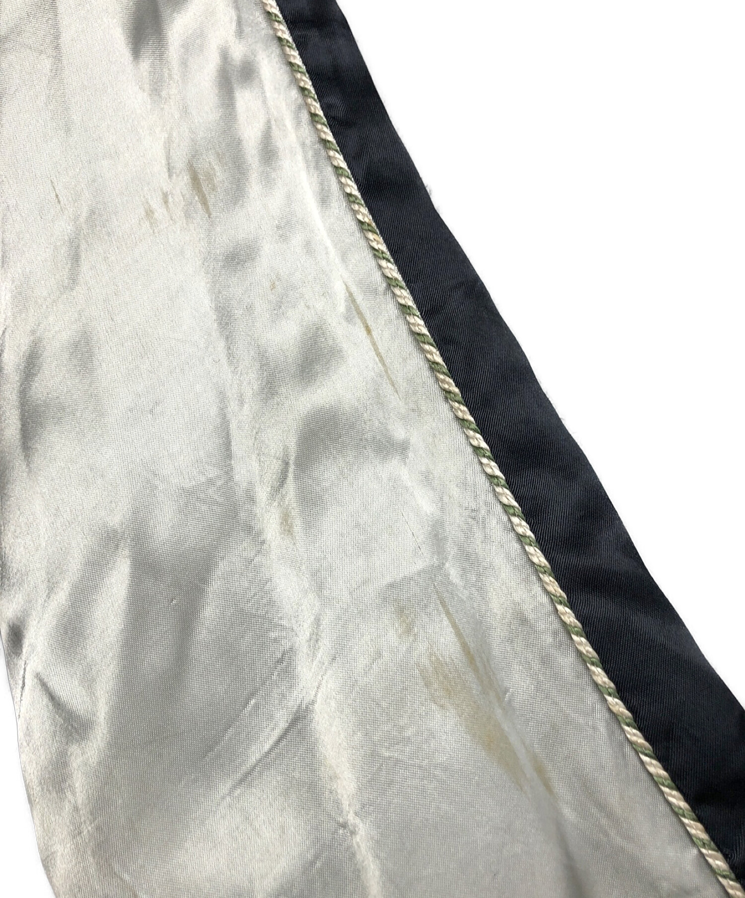 中古・古着通販】WAREHOUSE (ウエアハウス) 刺繍スカジャン ブラック