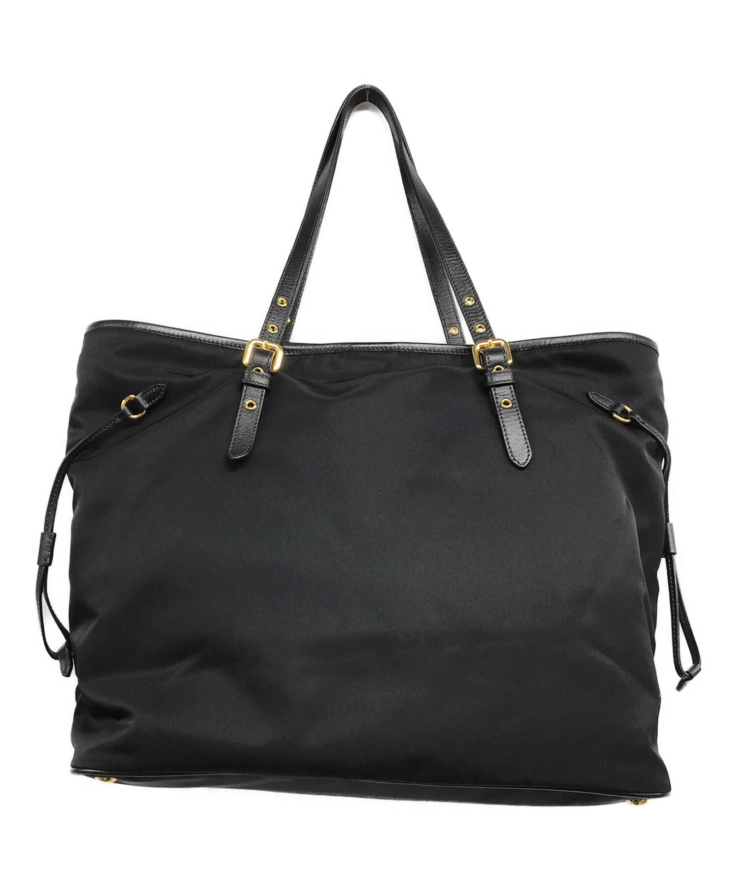 中古・古着通販】PRADA (プラダ) ナイロントートバッグ ブラック