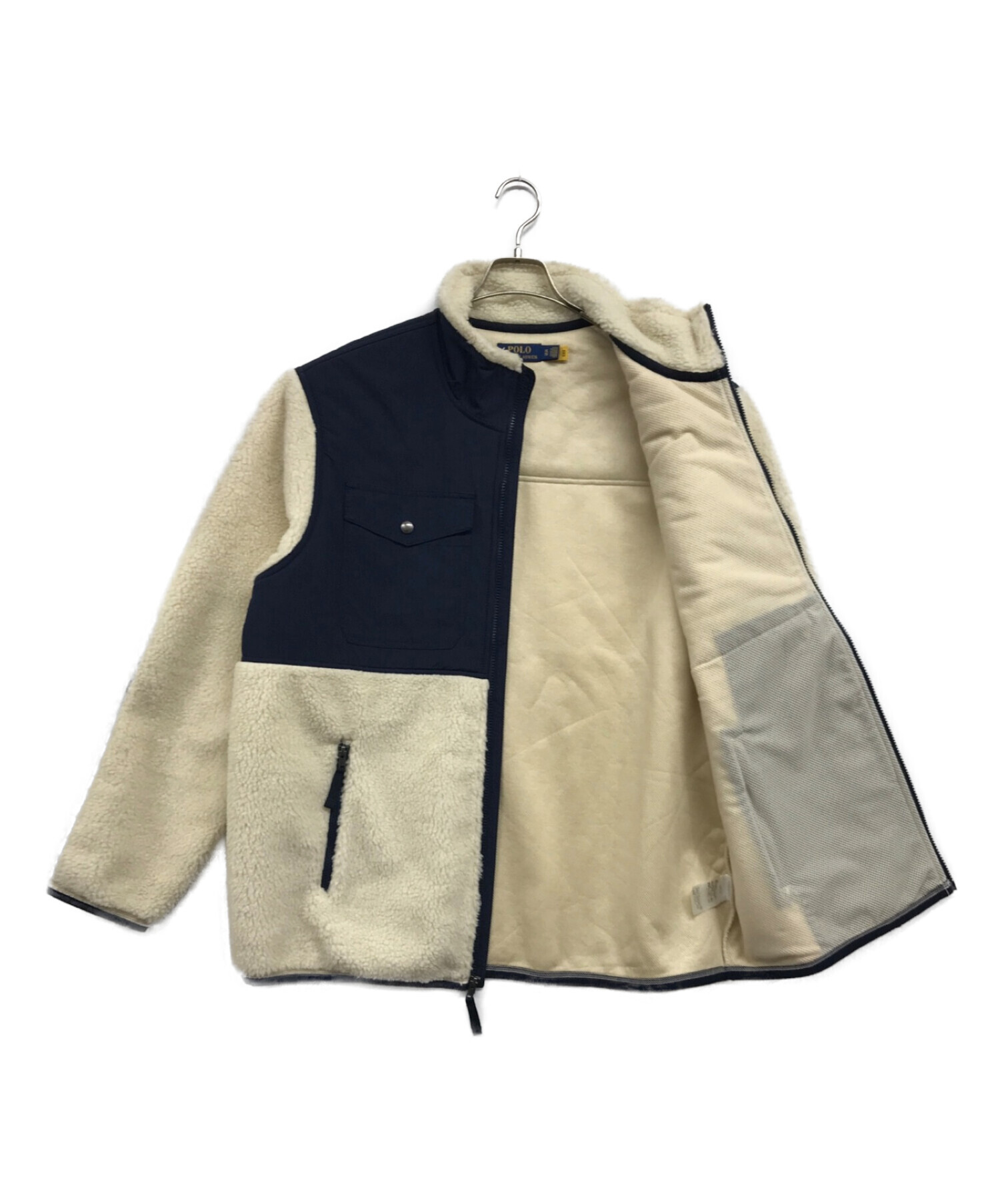 ラルフローレン ボアジャケット サイズ140 ボーダーカットソーサイズ8