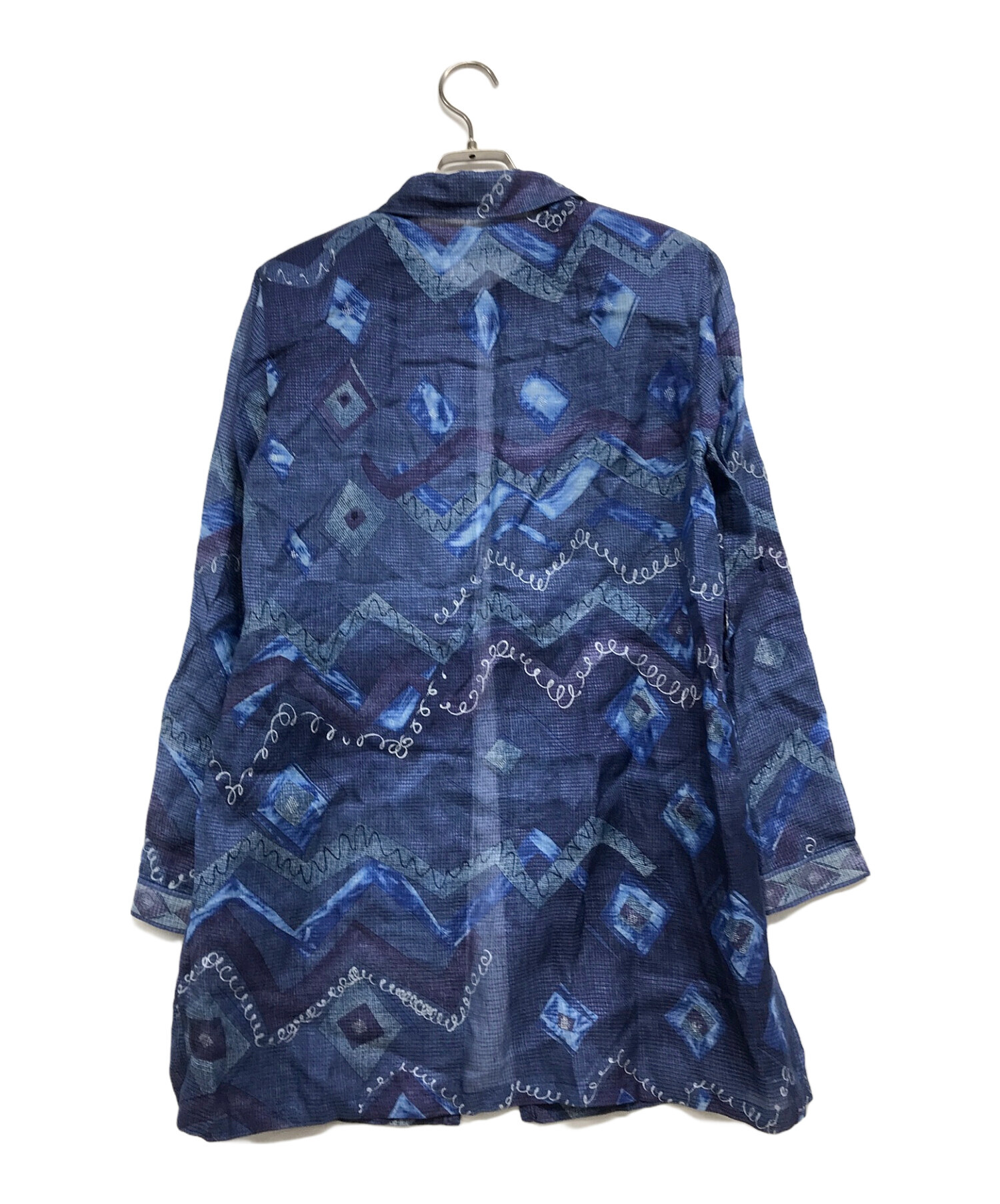 中古・古着通販】LEONARD (レオナール) 総柄リネンシルクトッパー