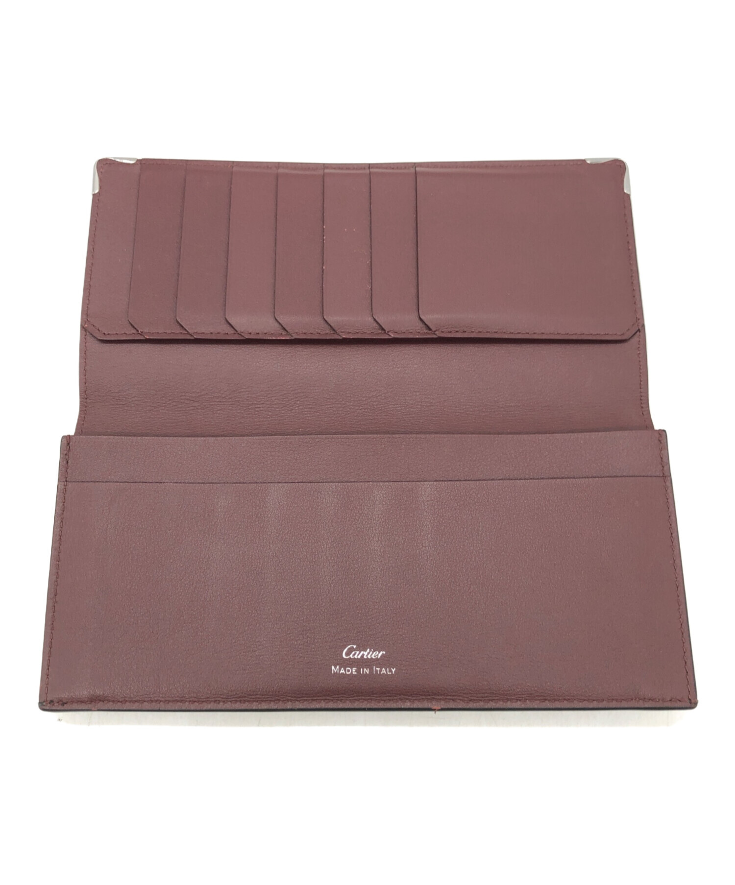 中古・古着通販】Cartier (カルティエ) INTERNATIONAL WALLET ブラック