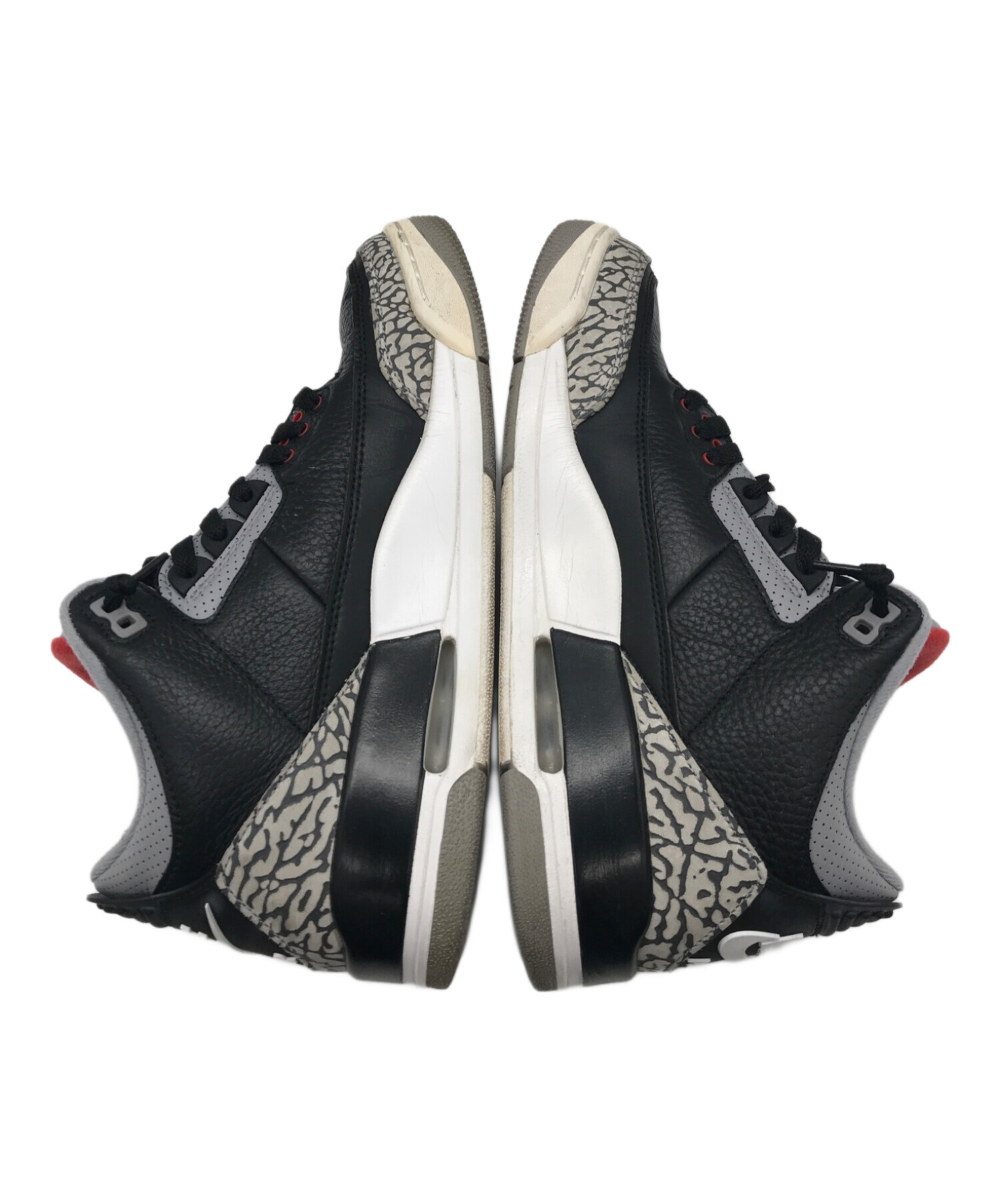 Nike AirJordan 3 ホワイト/ブラック/グレー SIZE:27cm