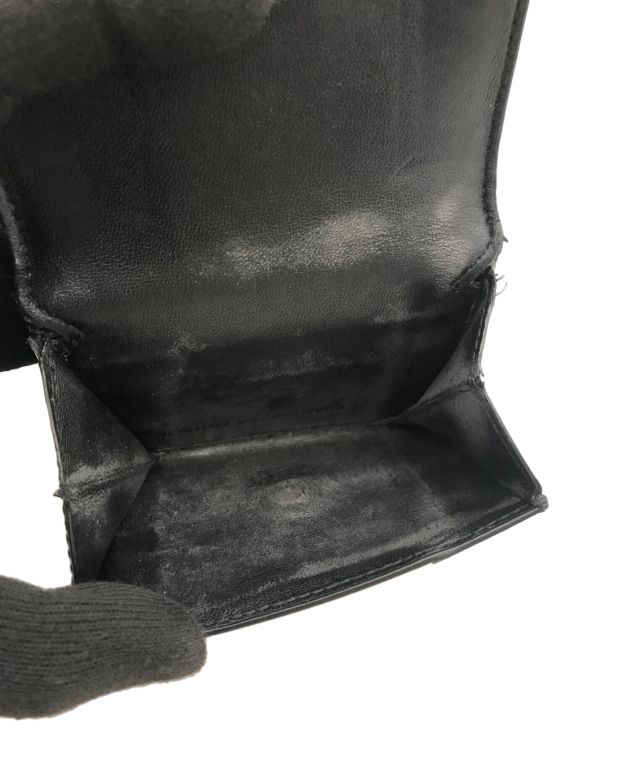 中古・古着通販】BALENCIAGA (バレンシアガ) HOURGLASS mini wallet 中古・古着通販】BALENCIAGA (バレンシアガ) HOURGLASS mini wallet