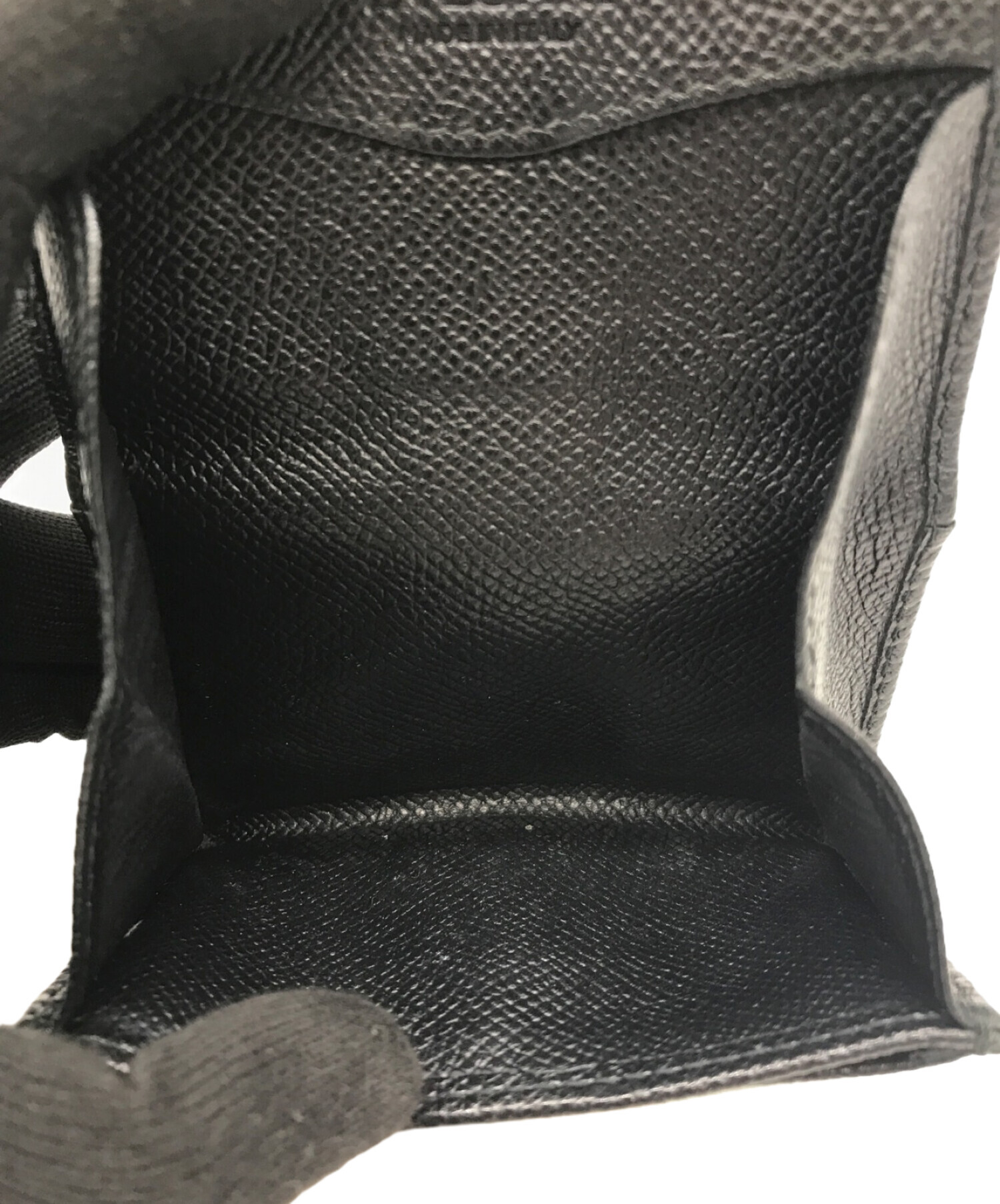 BVLGARI ブルガリ ケース 未使用 ブルガリ カードケース メンズ ブルガリブルガリ マン レザー ブラック