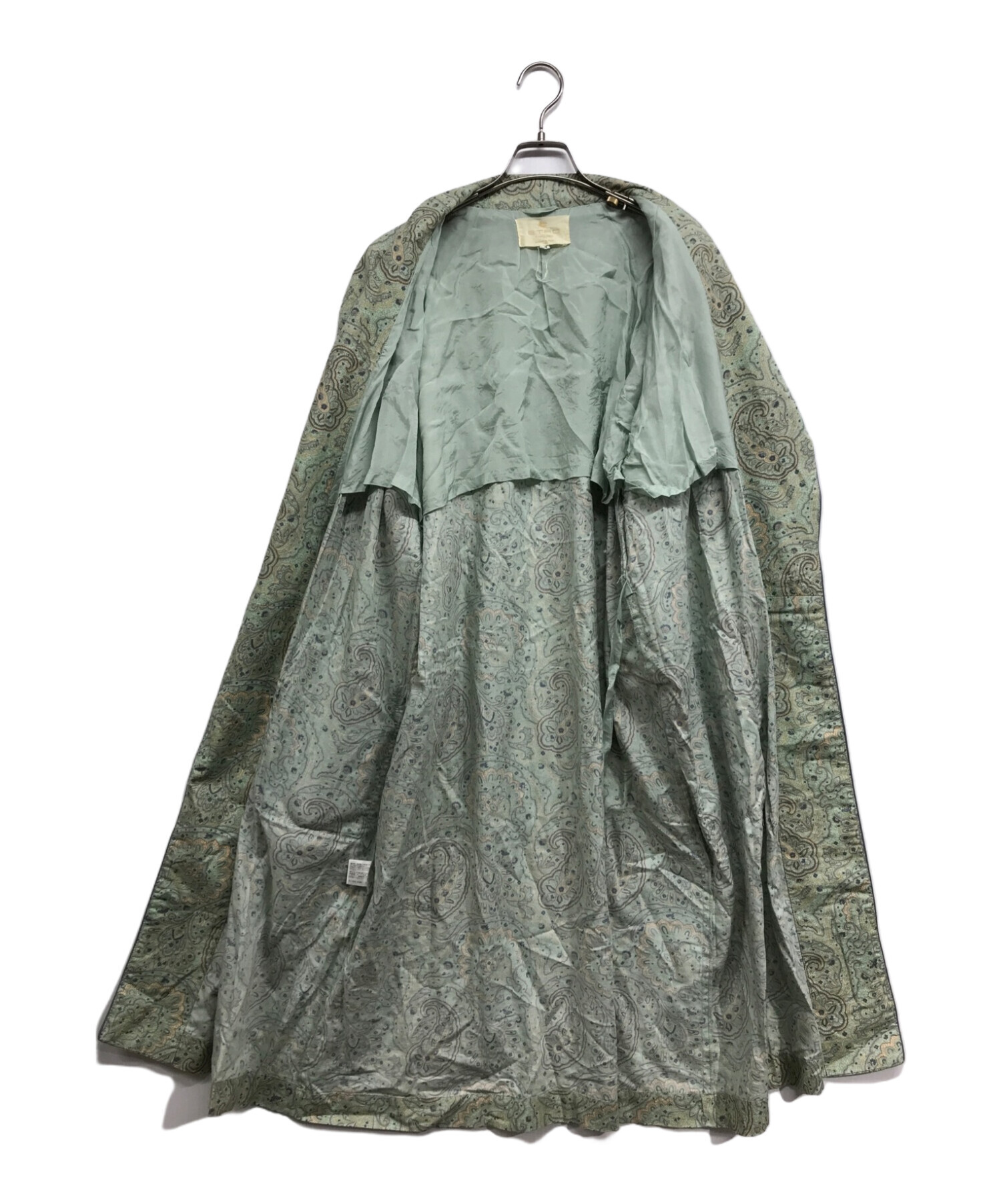 中古・古着通販】ETRO (エトロ) ガウンカーディガン 黄緑 サイズ:M