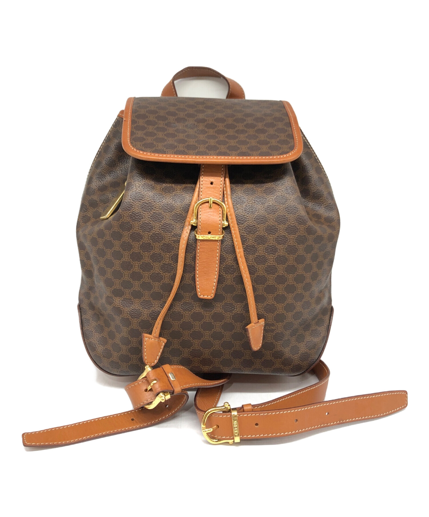 中古・古着通販】CELINE (セリーヌ) フロントベルト ロゴチャーム PVC