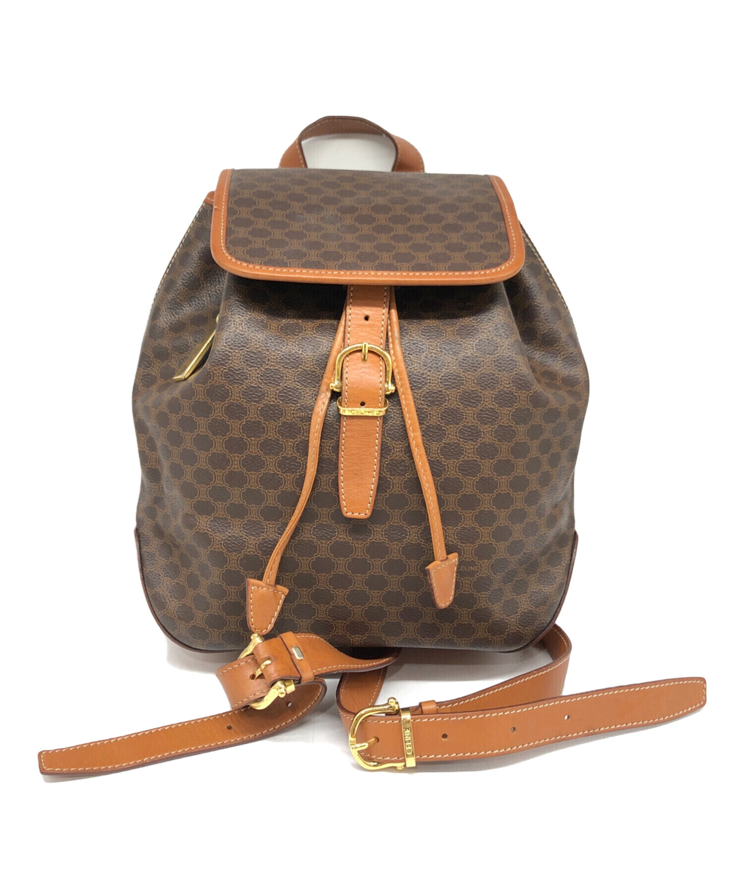 中古・古着通販】CELINE (セリーヌ) フロントベルト ロゴチャーム PVC