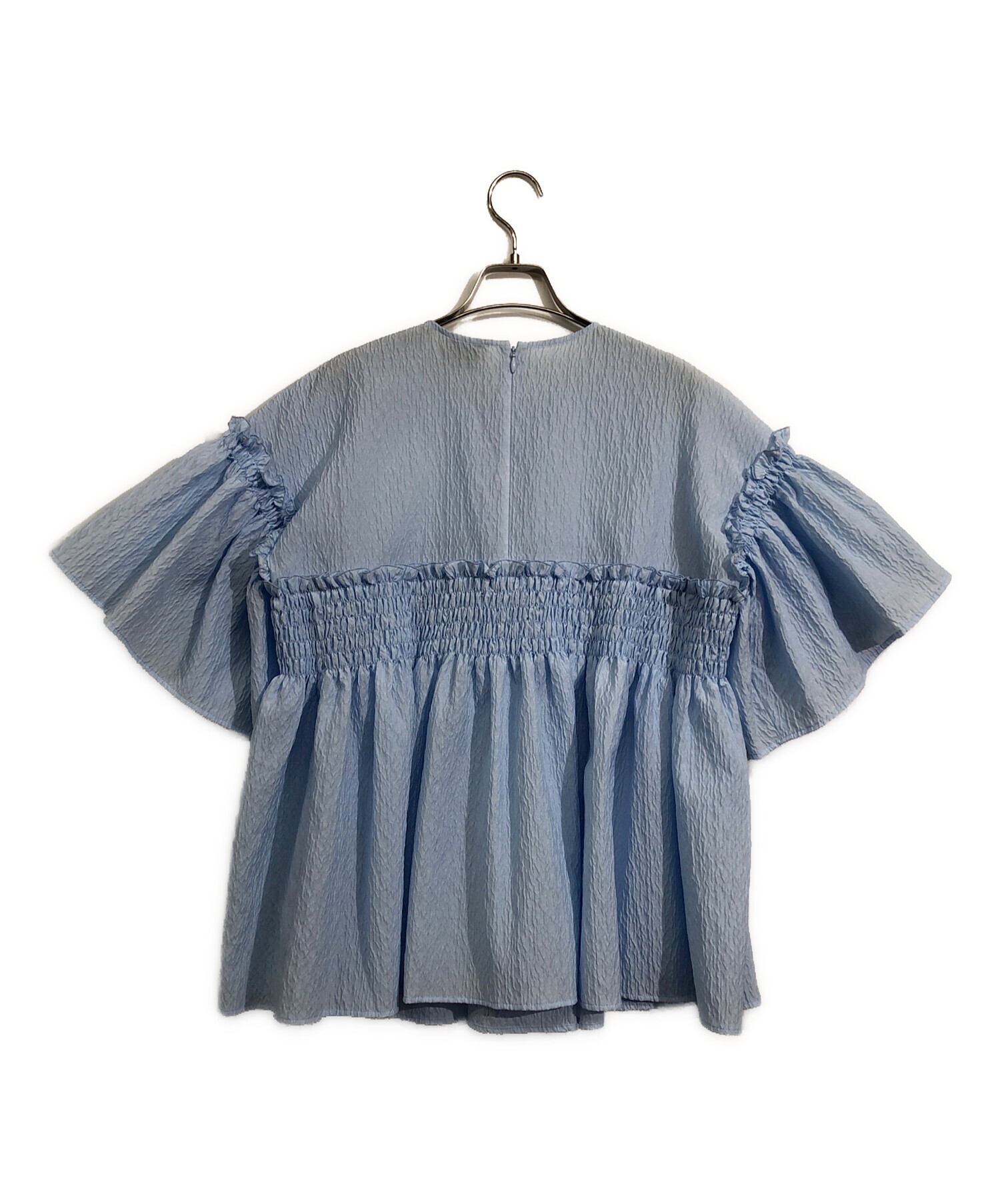 新品タグ付き ユナイテッドアローズ シャーリング ジャカードブラウス