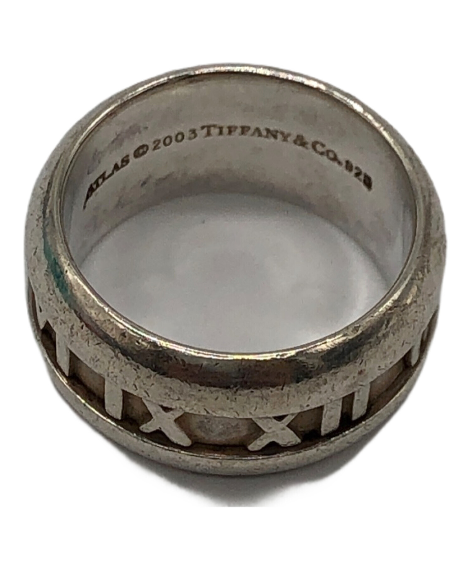 TIFFANY&Coアンティークネックレス+アトラスリング10号セット TIFFANY&Co.（ティファニー） 10号 リング・指輪 アトラス シルバー925