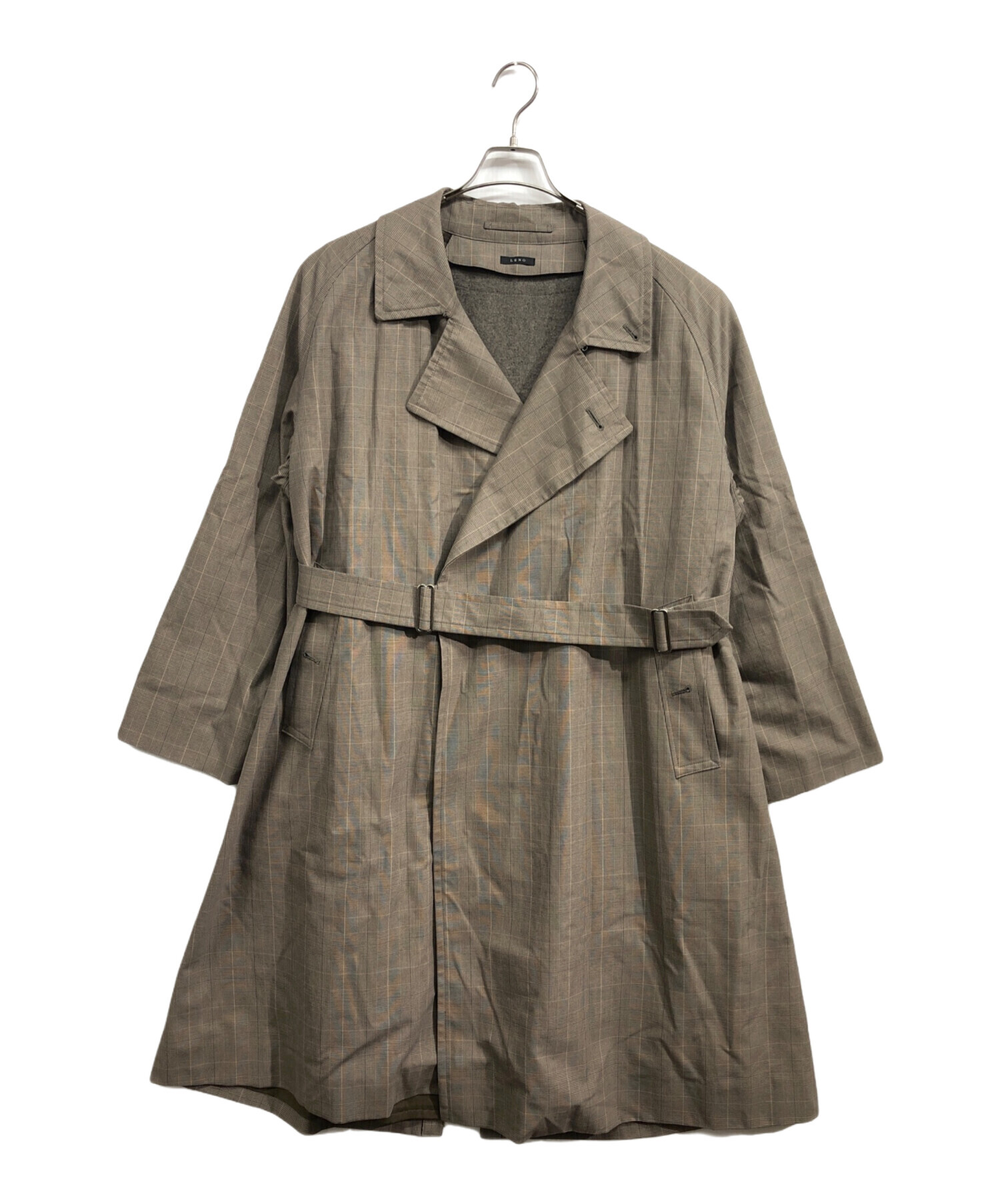 中古・古着通販】leno (リノ) ライナー付き タイロッケンコート 中古・古着通販】leno (リノ) ライナー付き タイロッケンコート