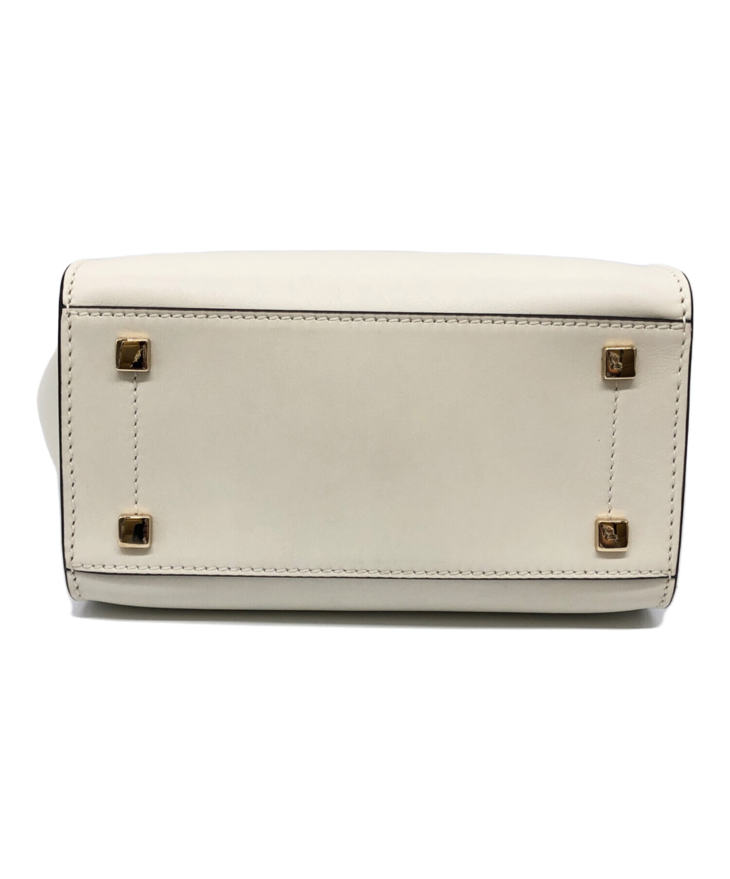 中古・古着通販】JIMMY CHOO (ジミーチュウ) ホワイトレザーバレンヌ
