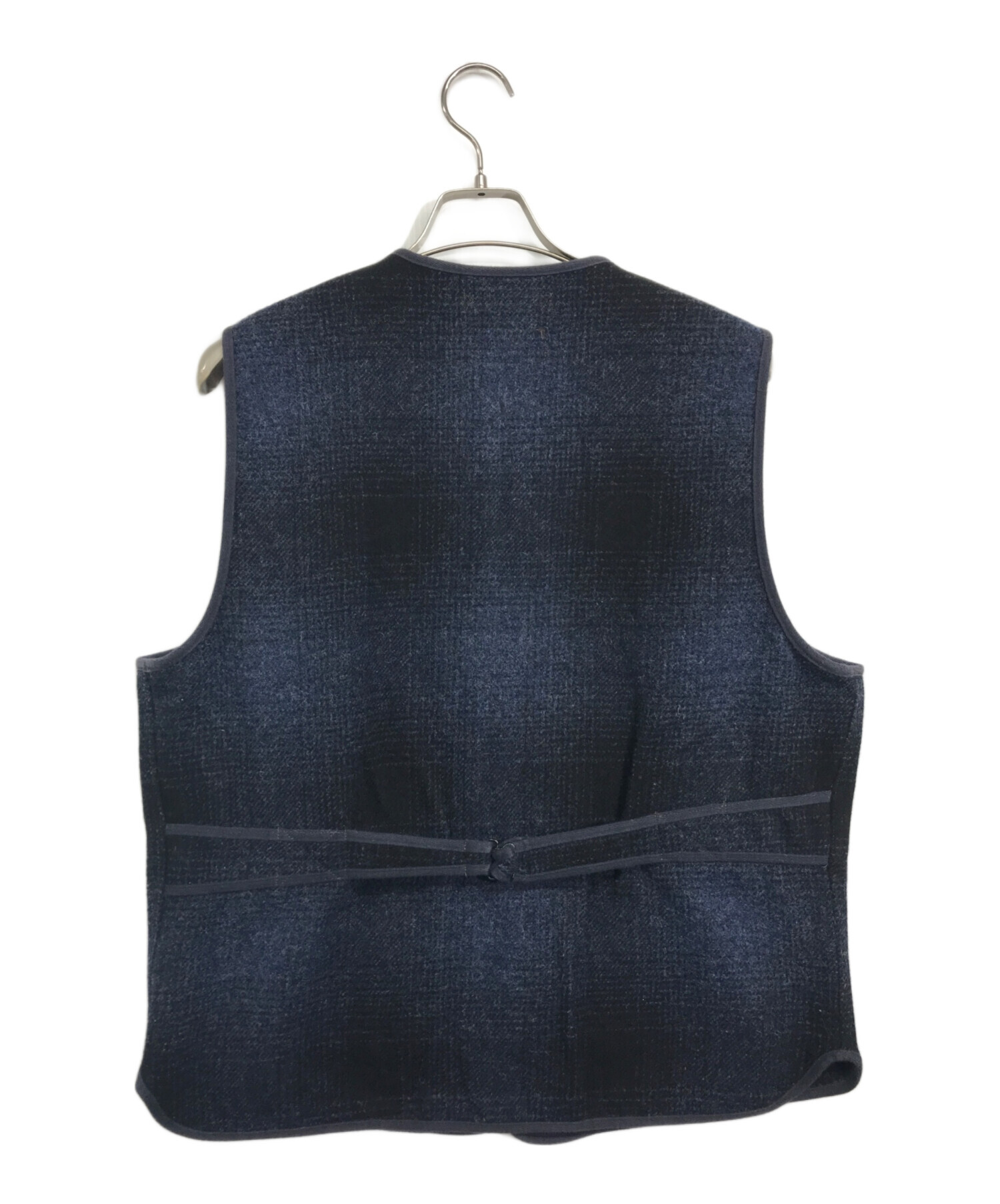 ★美品★ RRL ダブルアールエル オンブレチェック ウールベスト Mサイズ 3014010695313062_03_0758.jpeg