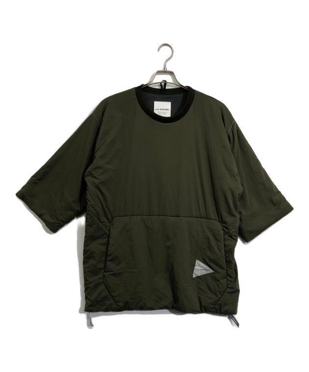 and wanderトラック プルオーバー クルーネック アンドワンダー 中古・古着通販】and wander (アンドワンダー) ポーラテック