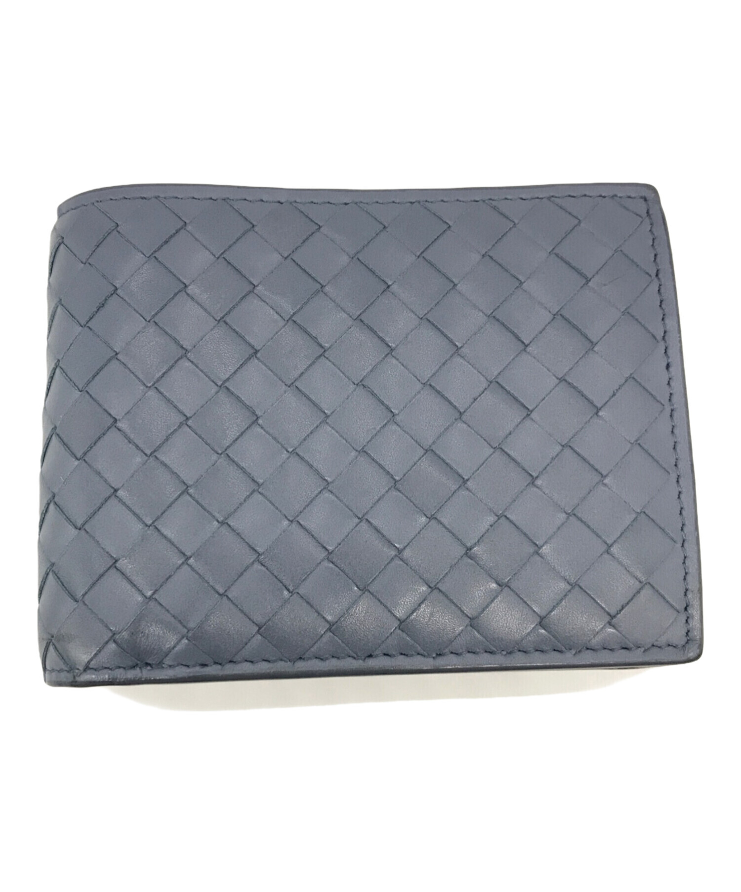 BOTTEGA VENETA 2折りイントレチャート レア品‼️ ボッテガヴェネタ BOTTEGA VENETA 二つ折り財布 イントレチャート