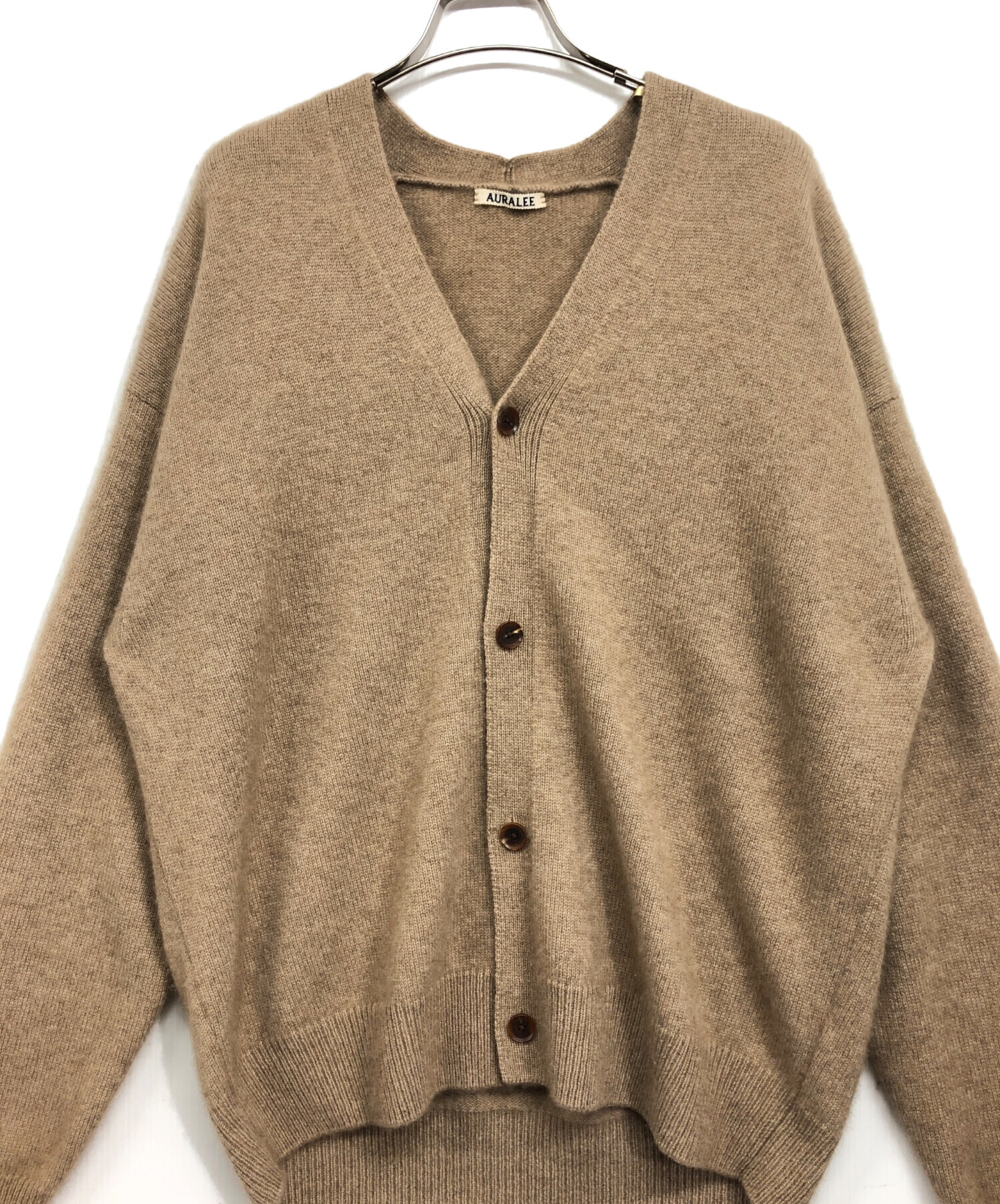 auralee オーラリー カシミヤ カーディガン AURALEE/オーラリー】BABY CASHMERE KNIT CARDIGAN(ベビーカシミヤ