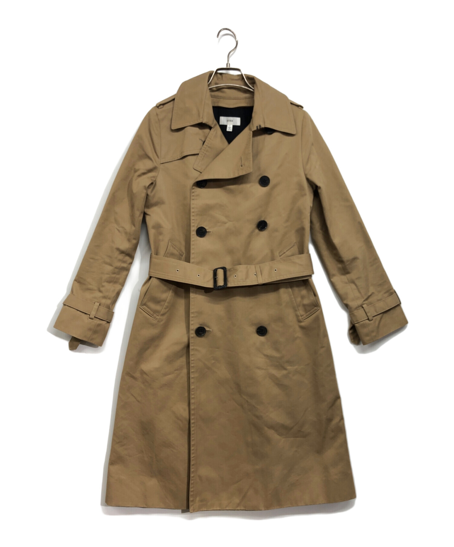 中古・古着通販】HYKE (ハイク) ライナー付きトレンチコート ベージュ