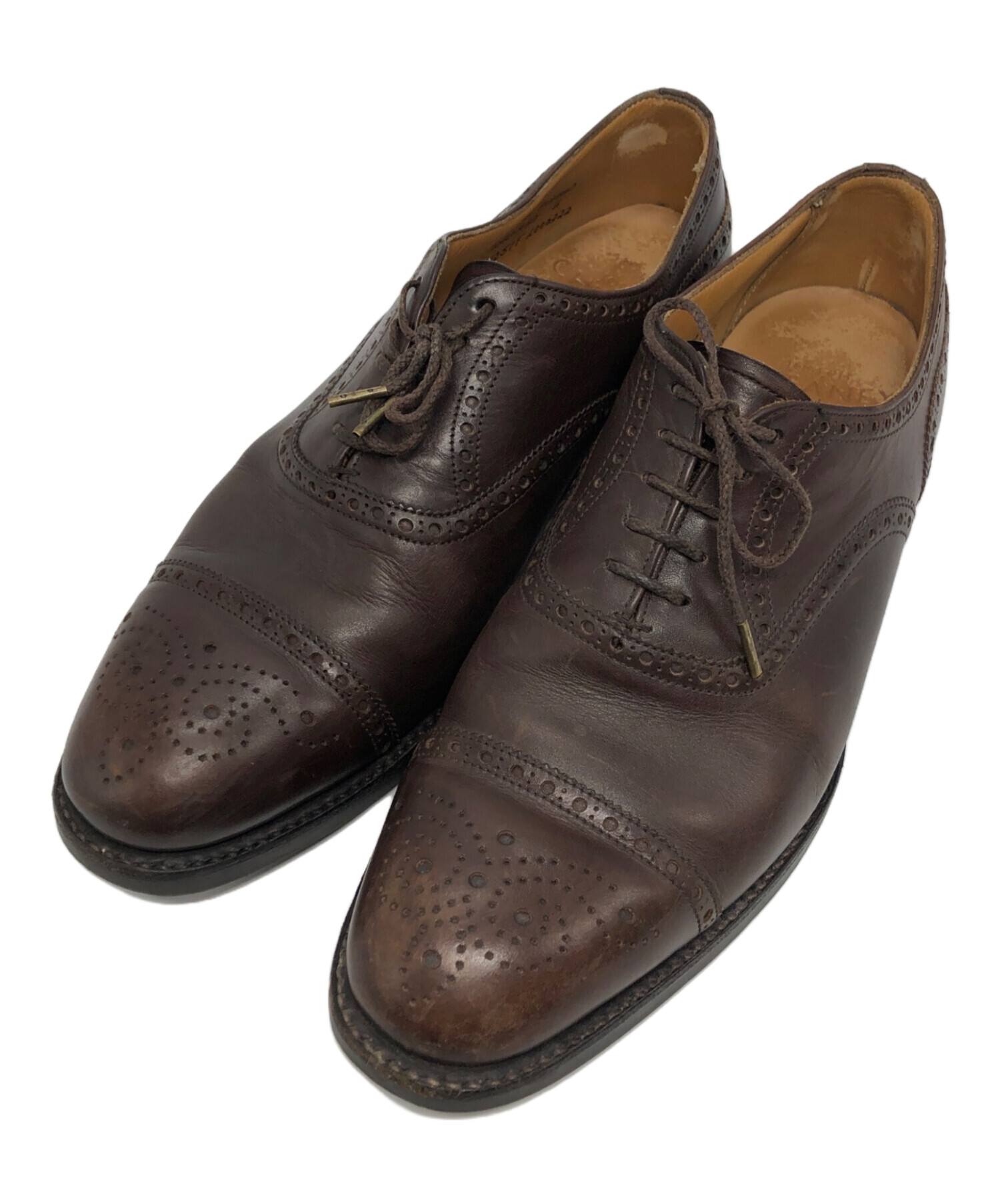 中古・古着通販】CHEANEY (チーニー) WILFRED メダリオンシューズ 
