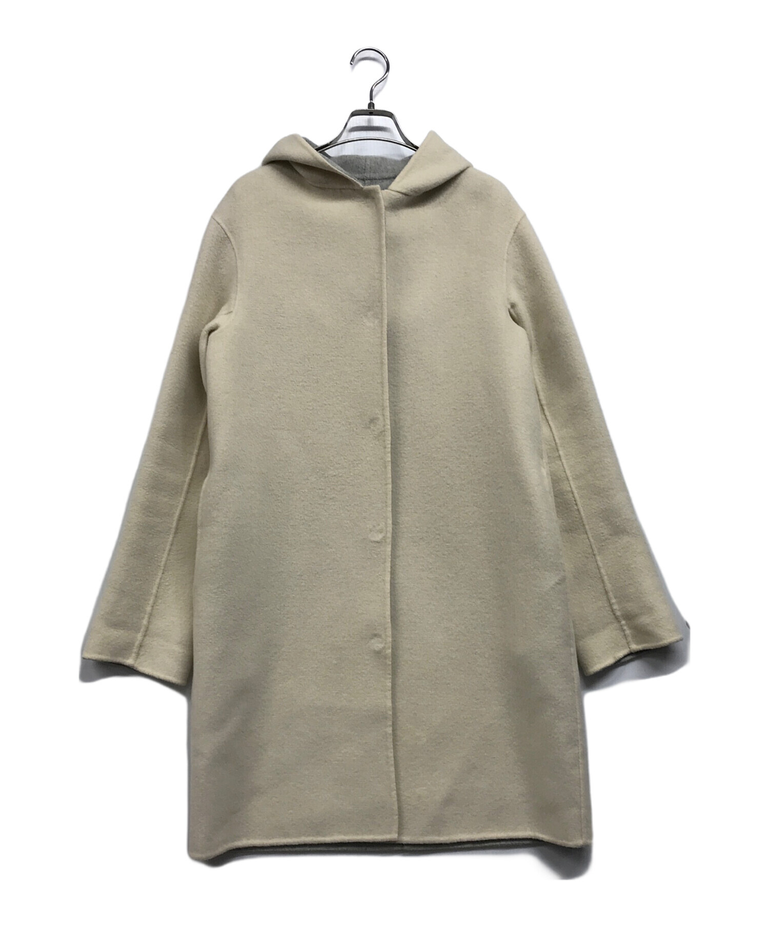 中古・古着通販】theory (セオリー) カシミヤ混コート アイボリー