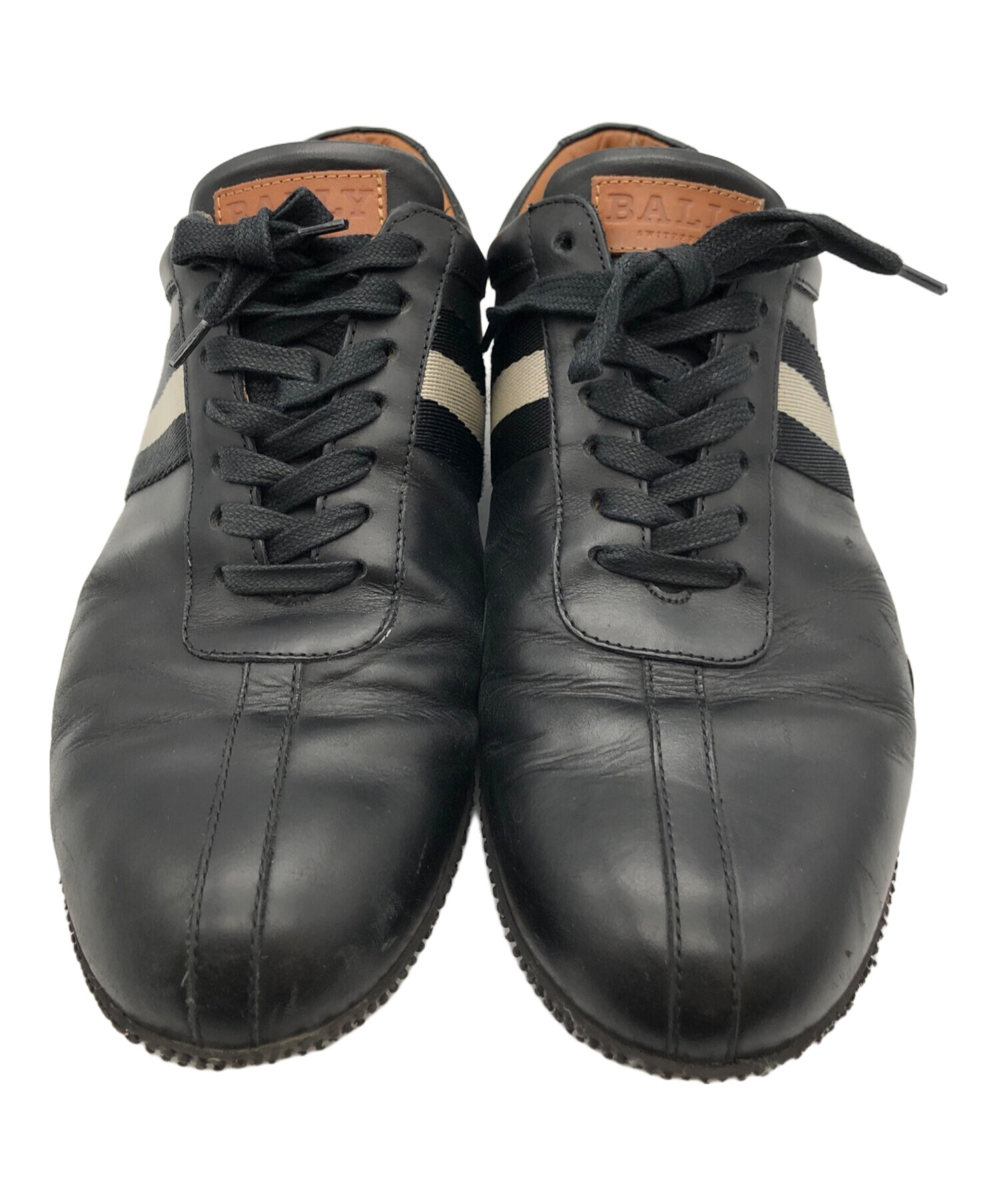 中古・古着通販】BALLY (バリー) レザーシューズ ブラック