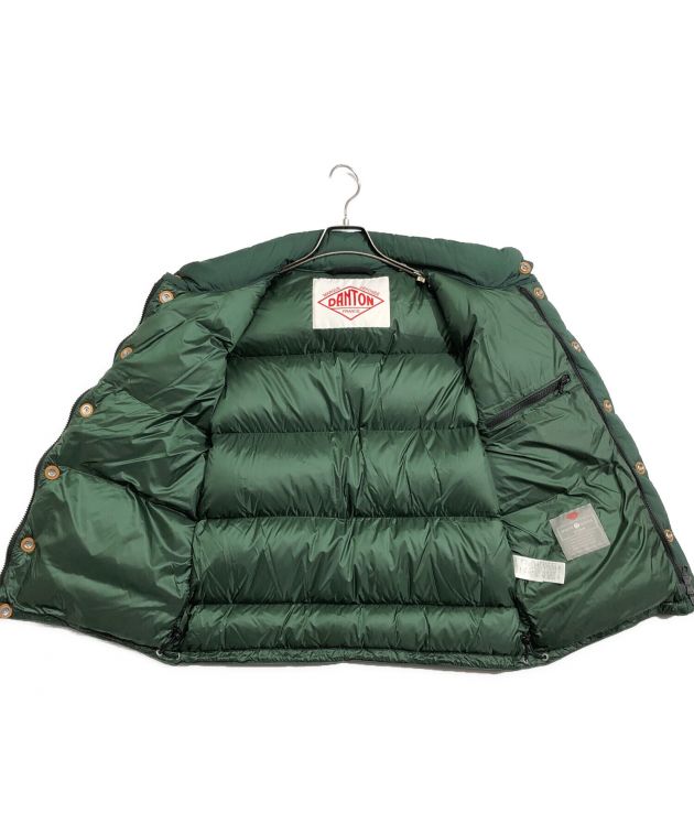 中古・古着通販】DANTON (ダントン) ハイロフトダウンベスト グリーン