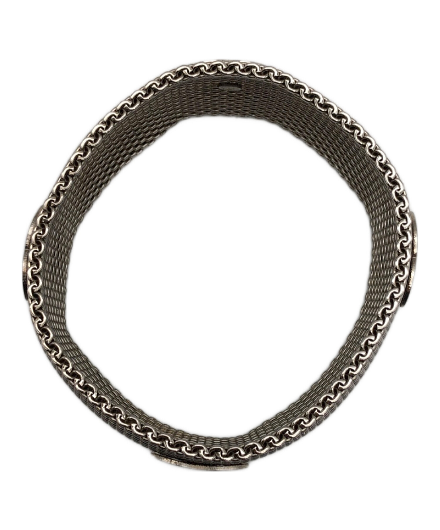 中古・古着通販】CHANEL (シャネル) ココマークシルバーバングル