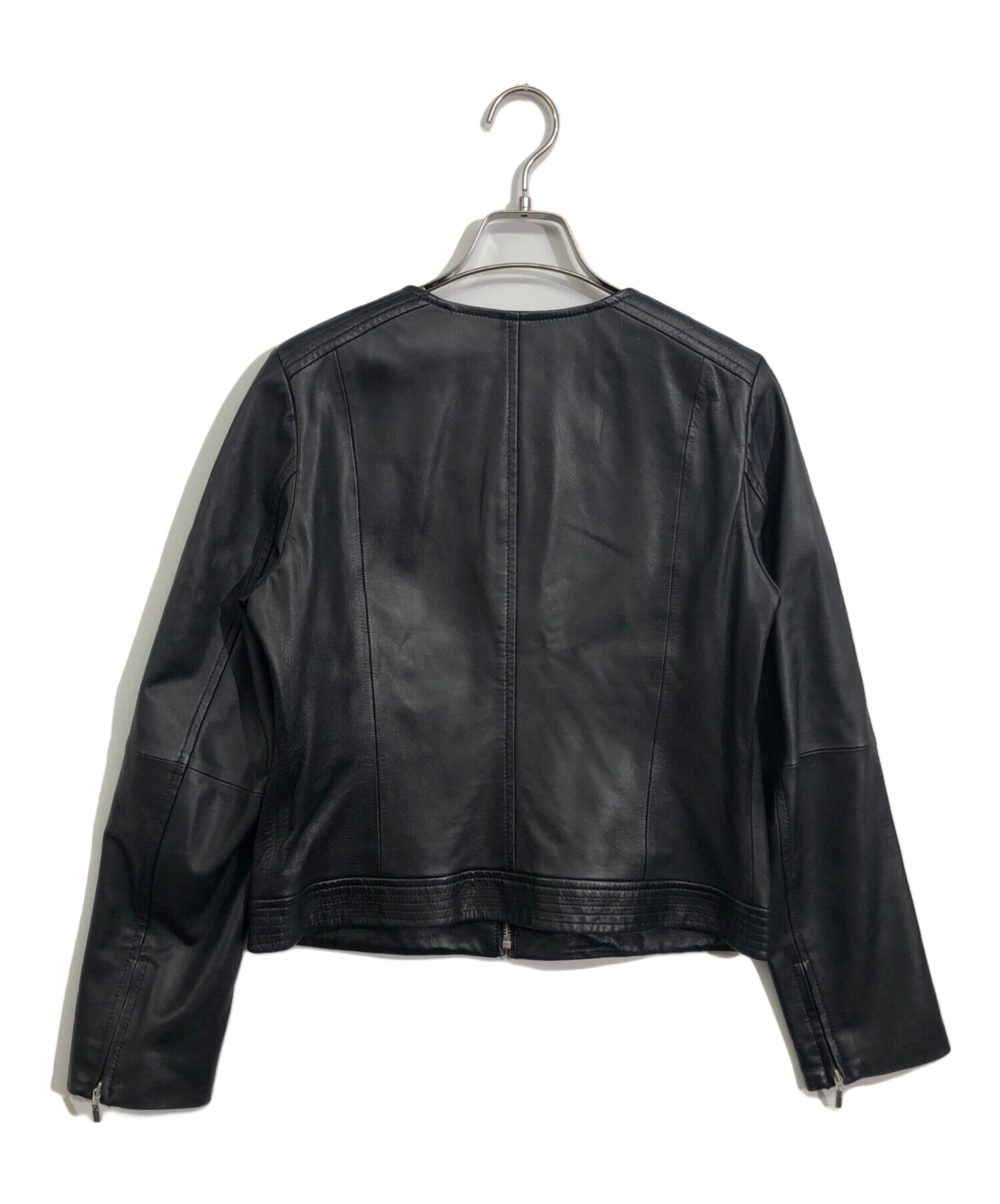 中古・古着通販】UNTITLED (アンタイトル) レザージャケット ブラック