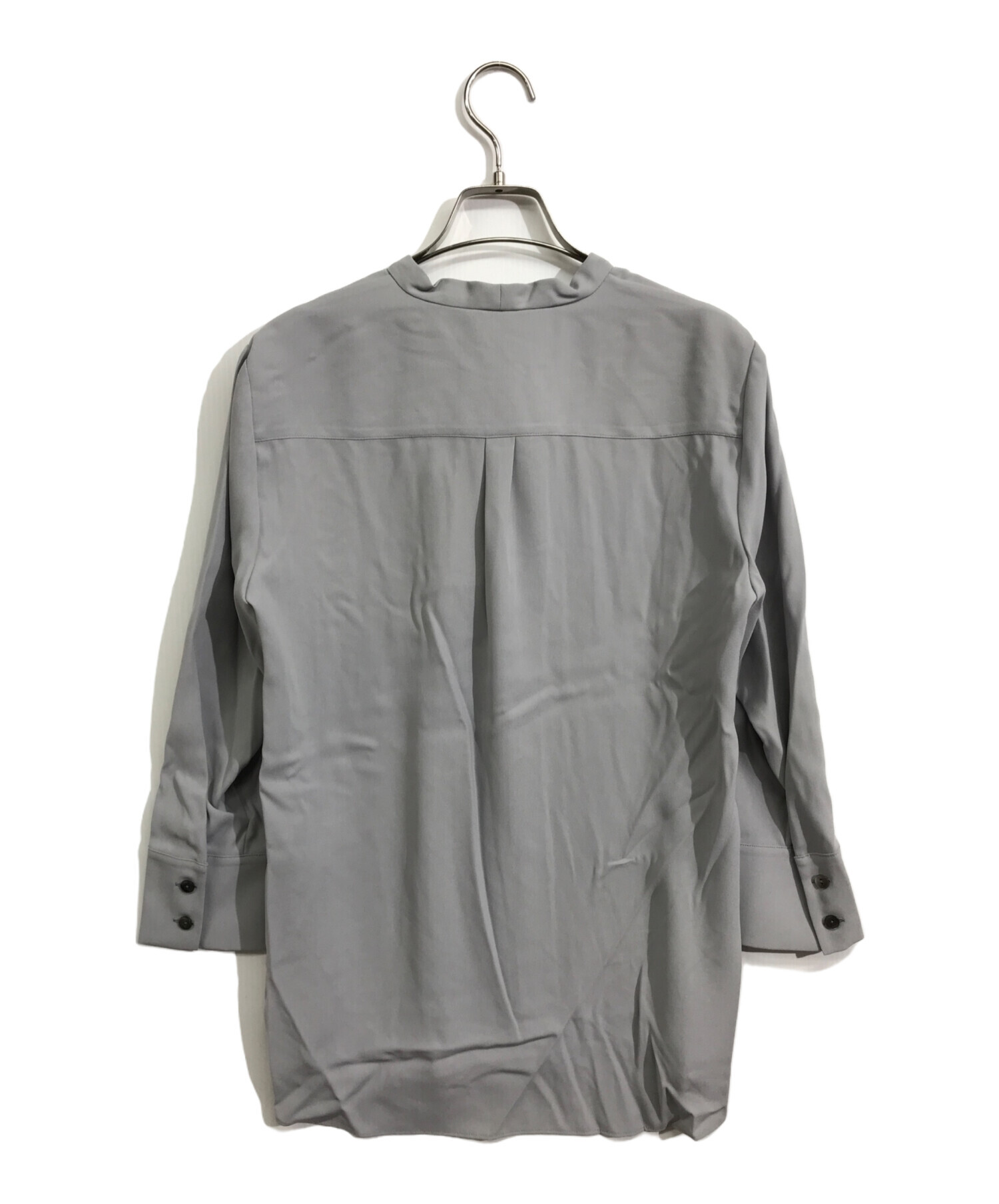 theory 23SS ボウタイブラウス　グレー　S theory 23SS ボウタイブラウス グレー S SUMMER TO FALL | WOMEN