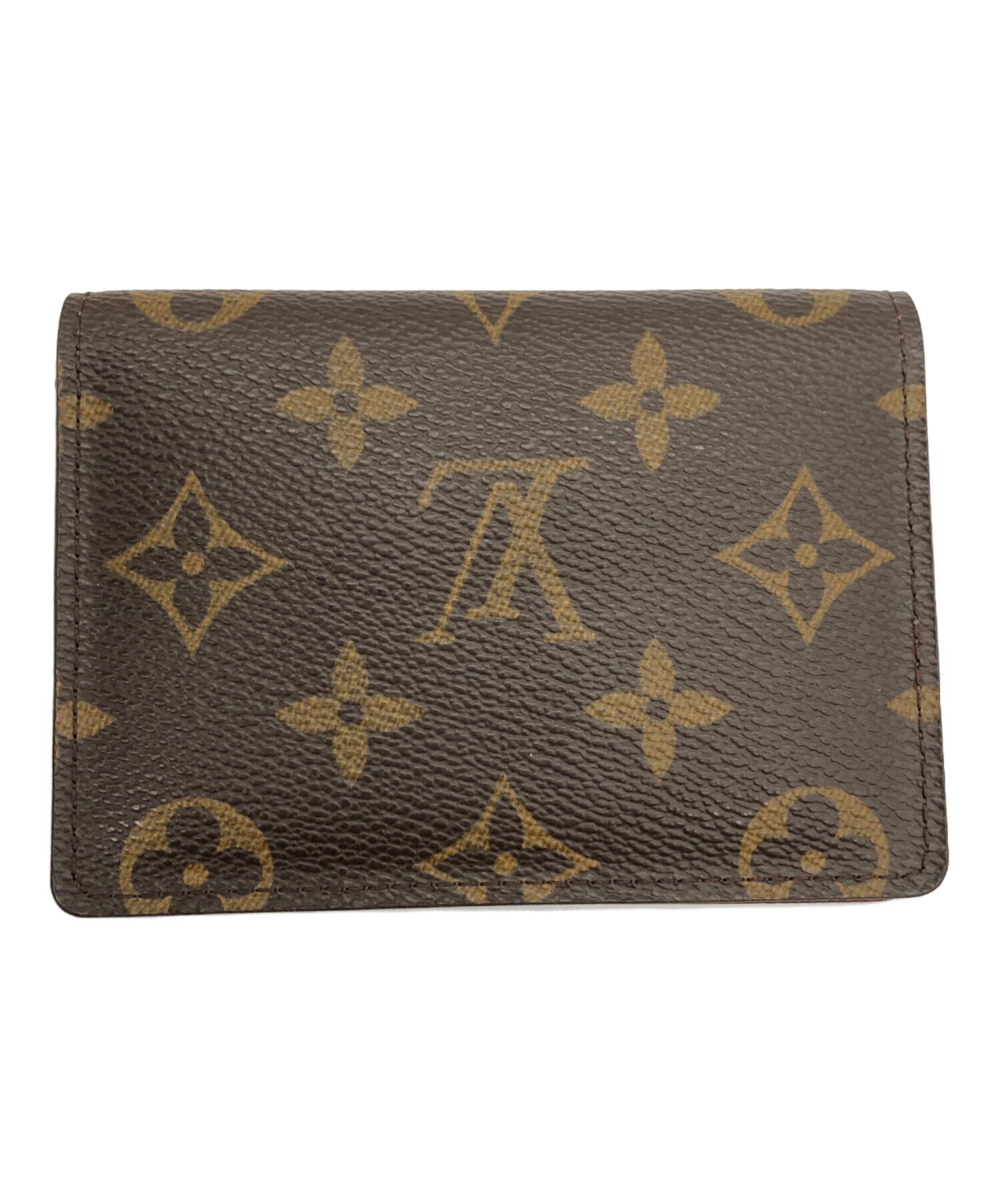 中古・古着通販】LOUIS VUITTON (ルイ ヴィトン) パスケース ブラウン