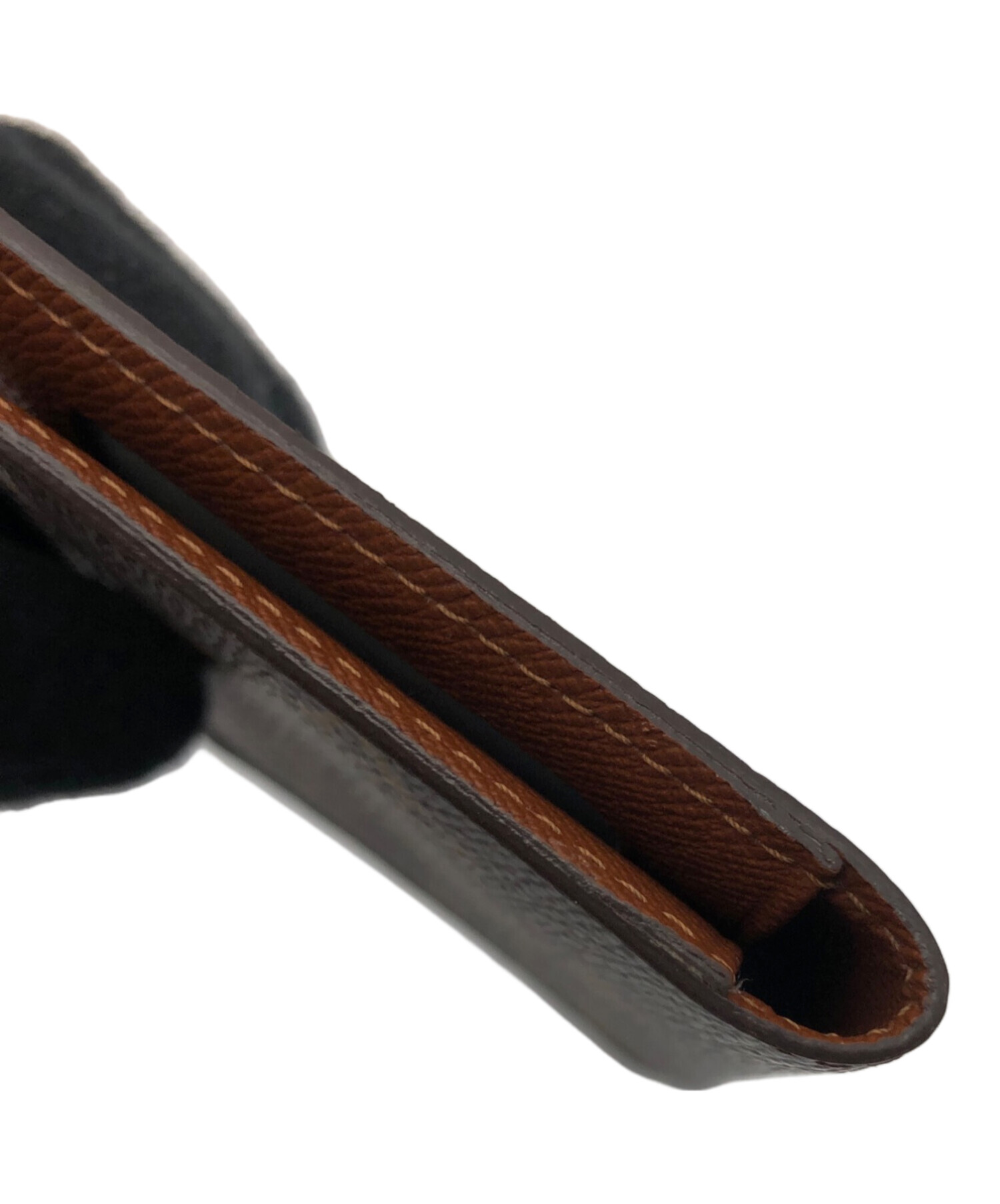 中古・古着通販】LOUIS VUITTON (ルイ ヴィトン) パスケース ブラウン