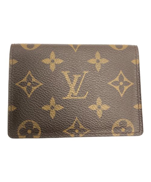 LOUIS VUITTON　ケース ブラウン系 中古・古着通販】LOUIS VUITTON (ルイ ヴィトン) パスケース ブラウン
